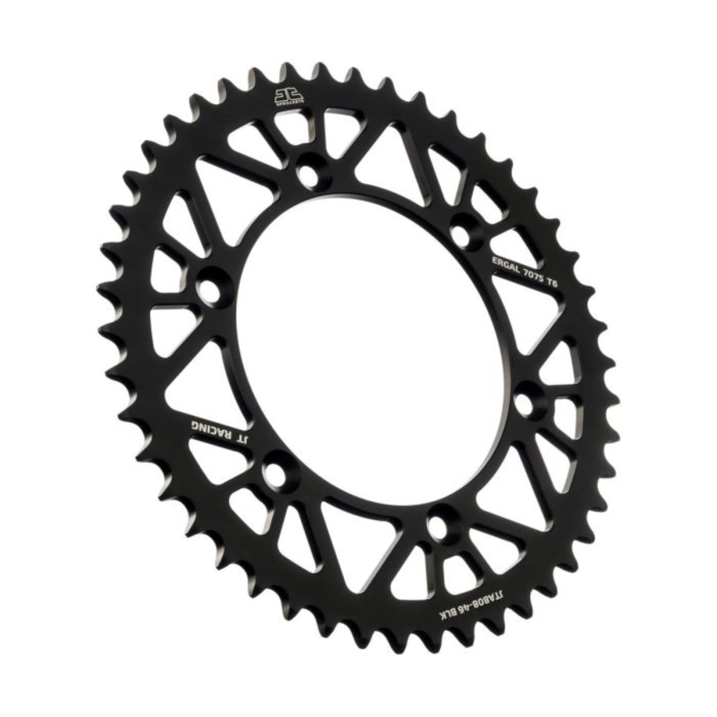 JT Sprockets Rear Alloy Sprocket - Black 46-Tooth JTA808.46BLK_1370239