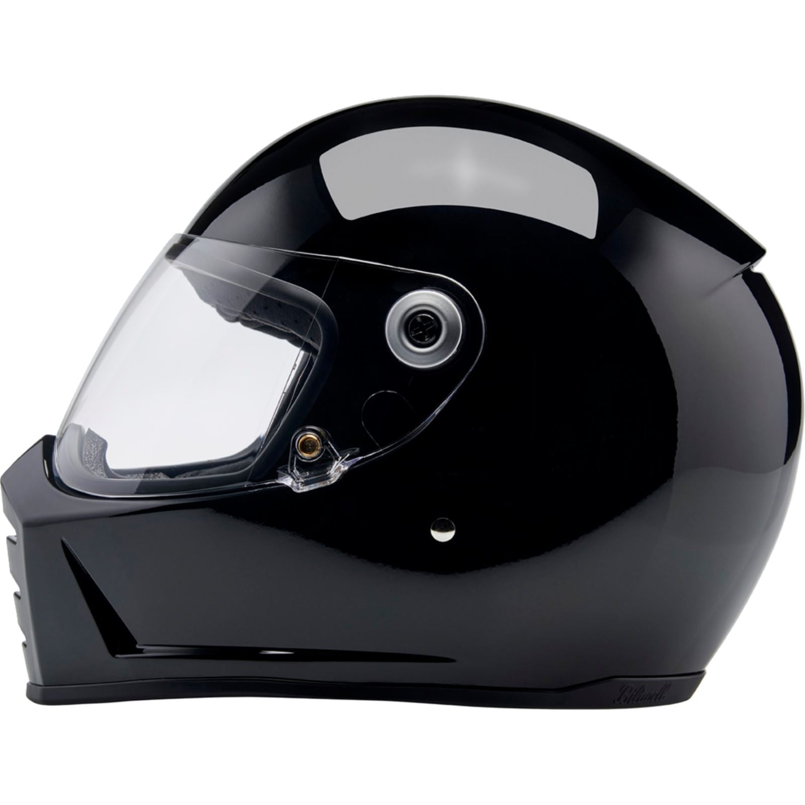 Biltwell Inc. Lane Splitter Helmet - Gloss Black_1368735