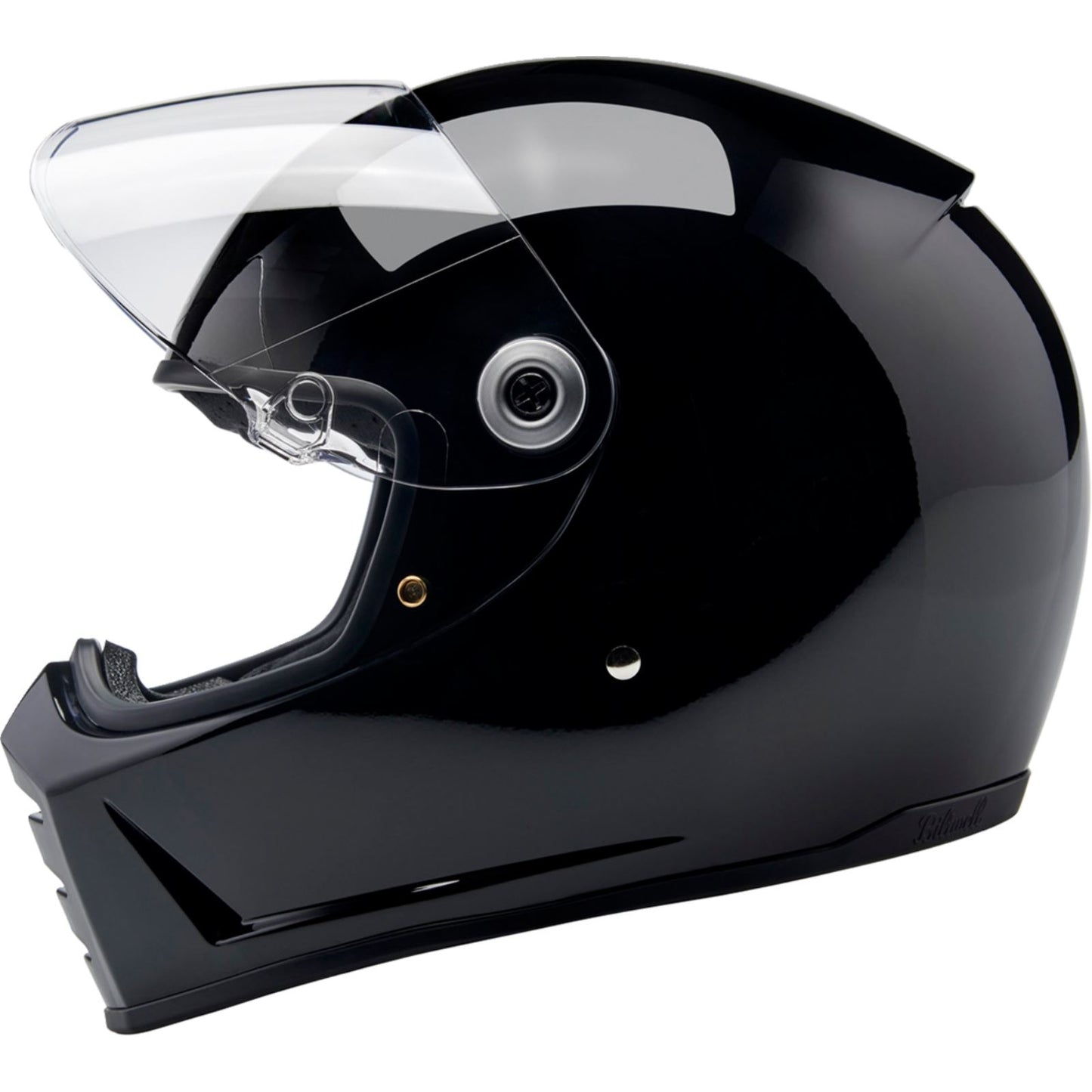 Biltwell Inc. Lane Splitter Helmet - Gloss Black_1368741
