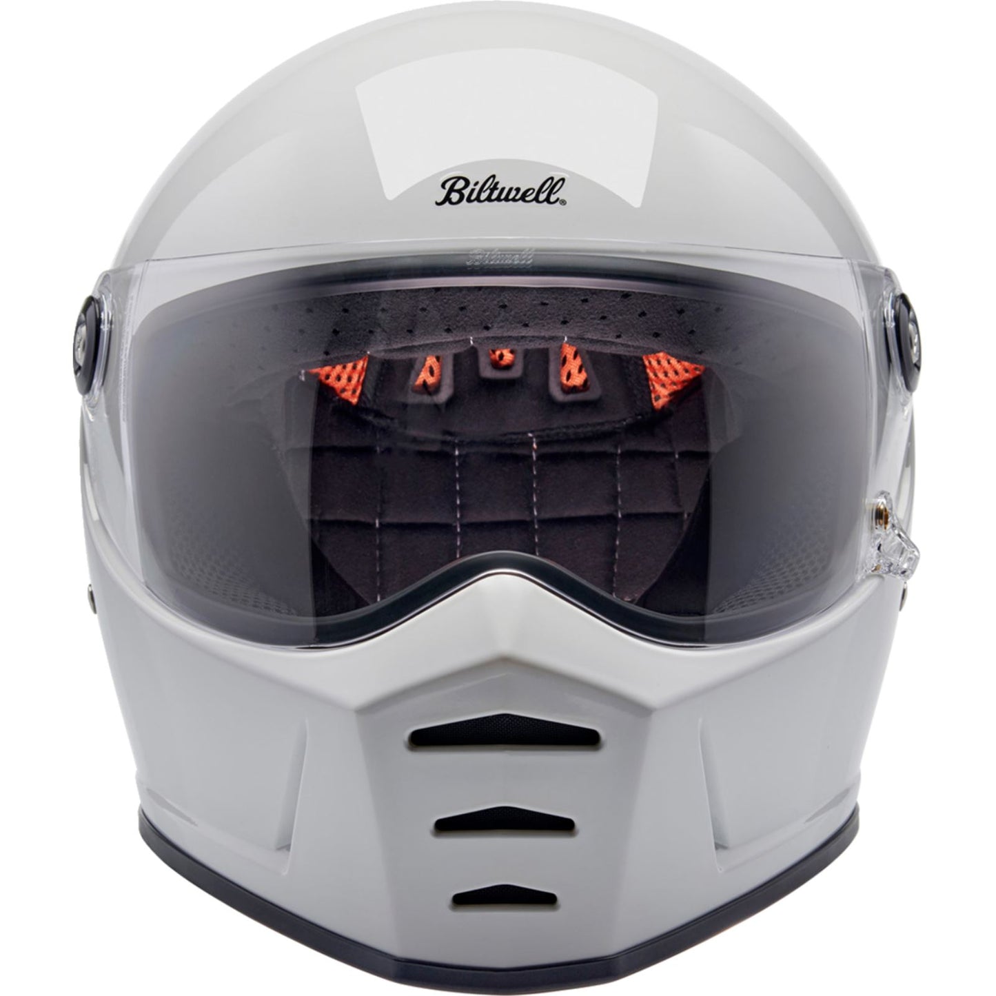 Biltwell Inc. Lane Splitter Helmet - Gloss White_1368793