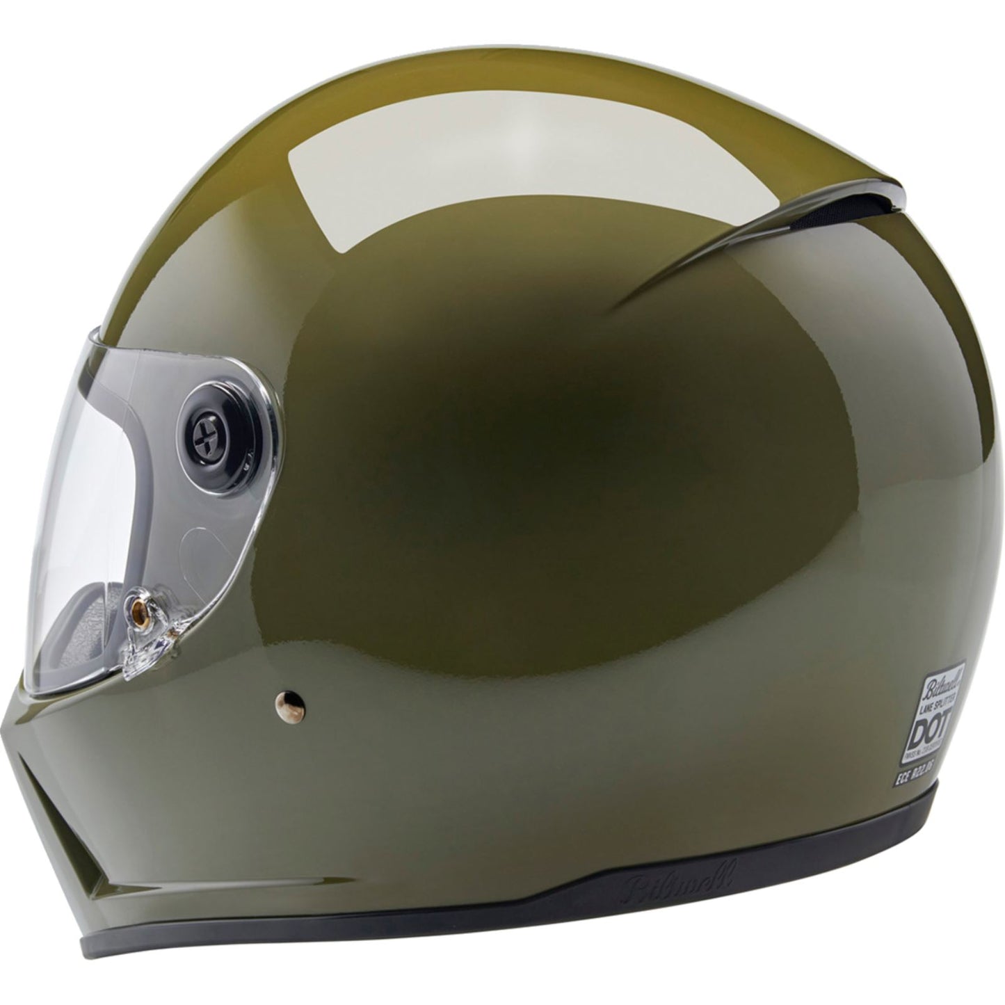 Lane Splitter Helmet - Gloss Olive Green - Large_1368951