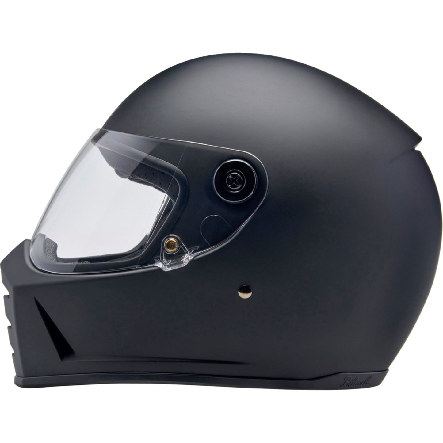 Biltwell Inc. Lane Splitter Helmet - Flat Black_1368932