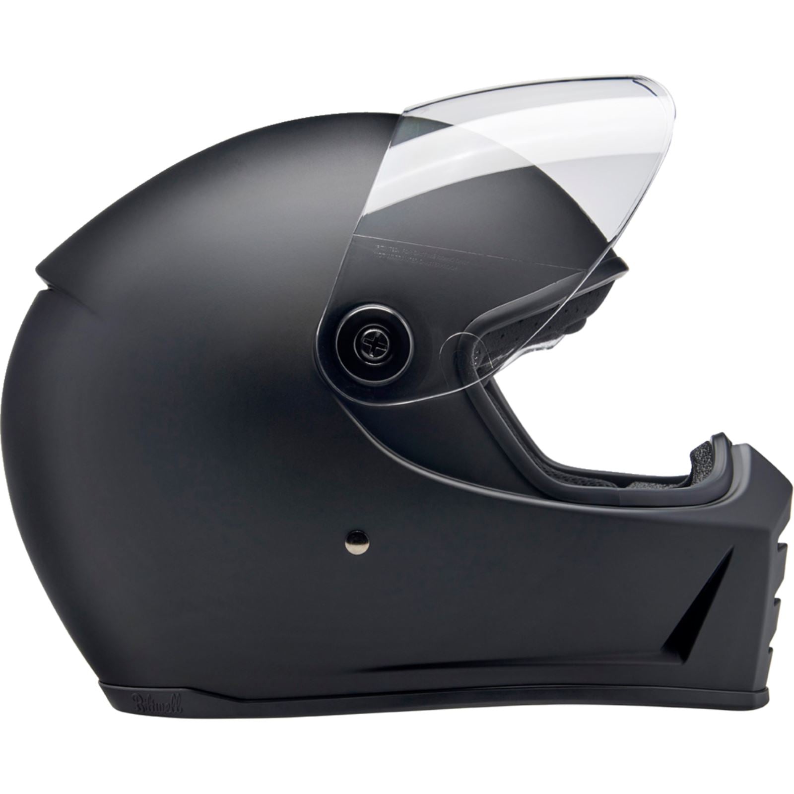 Biltwell Inc. Lane Splitter Helmet - Flat Black_1368989