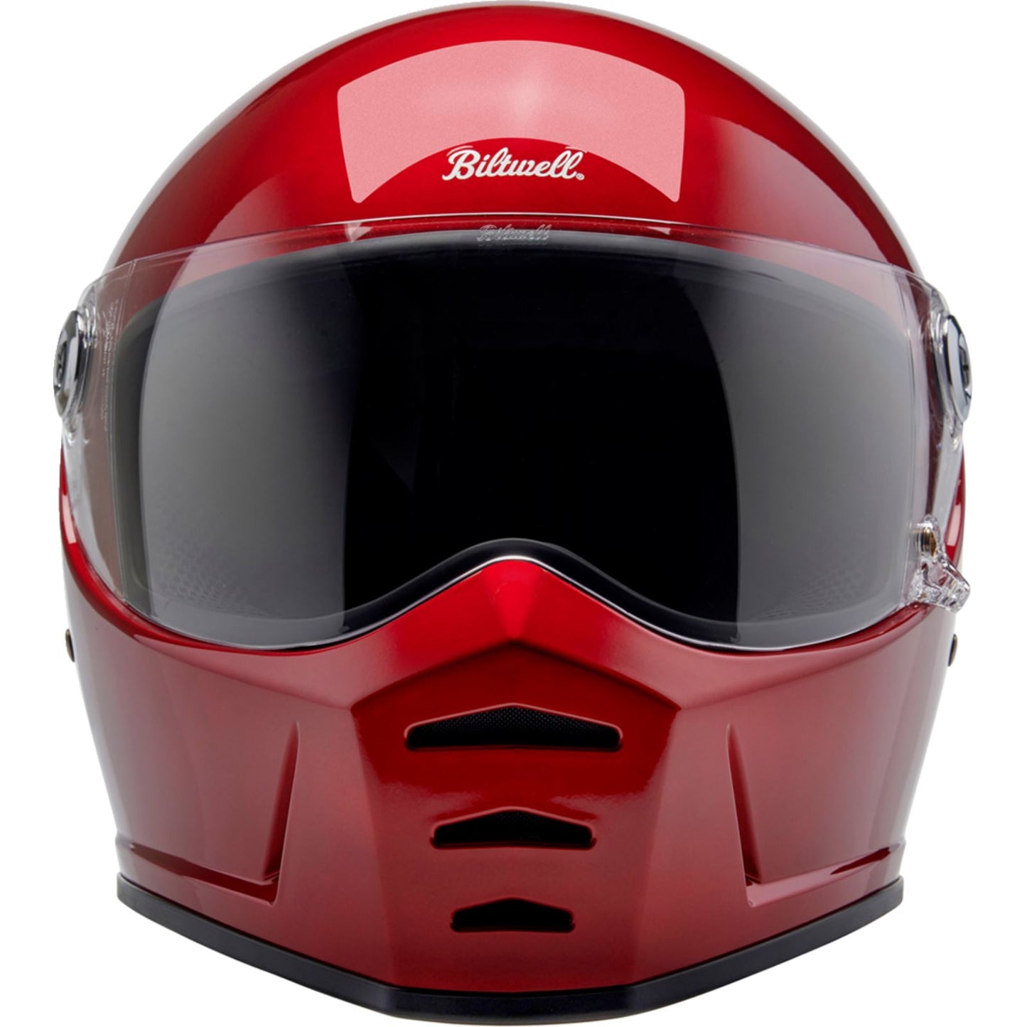 Biltwell Inc. Lane Splitter Helmet - Metallic Cherry Red_1369052