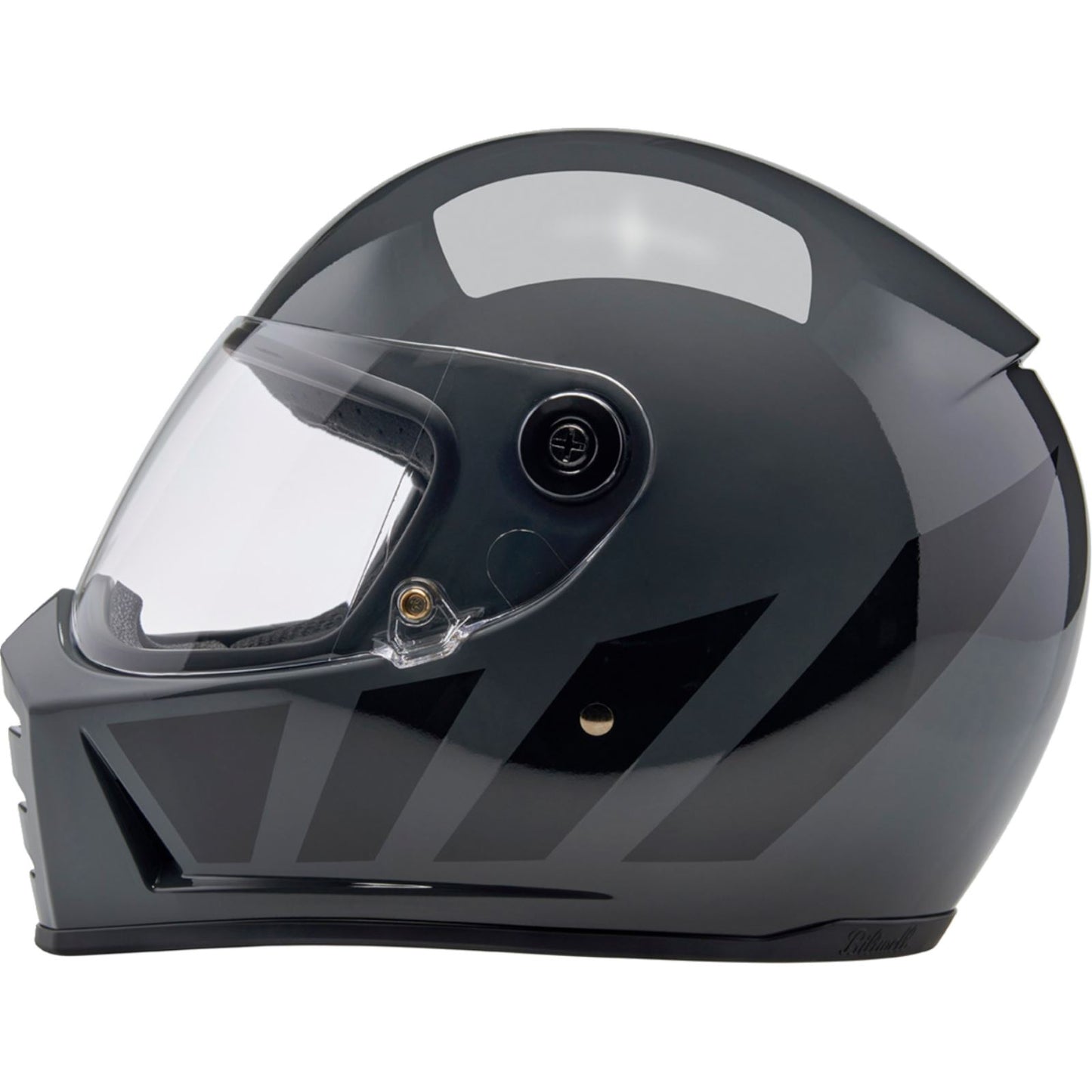 Biltwell Inc. Lane Splitter Helmet - Storm Gray Inertia_1369063