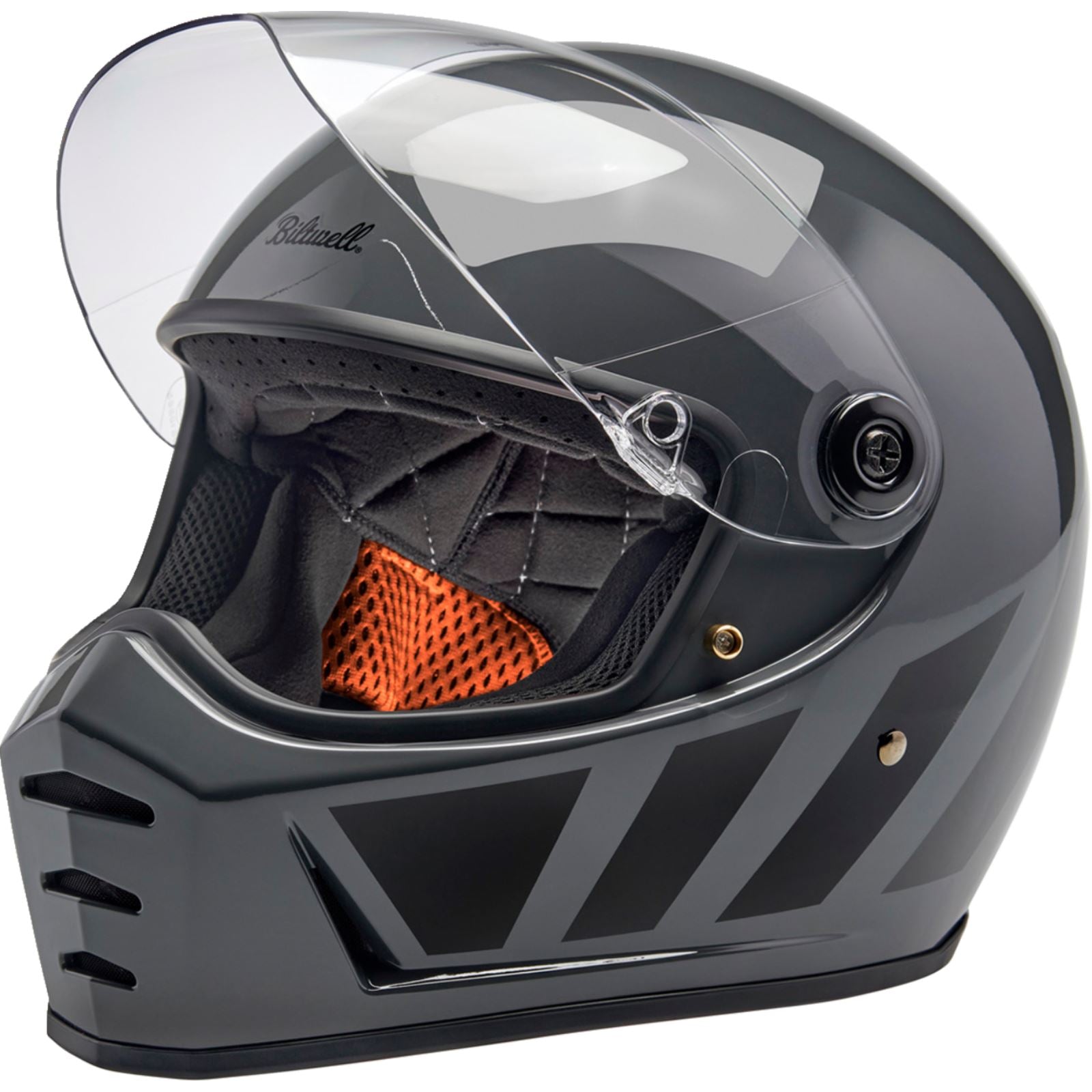 Biltwell Inc. Lane Splitter Helmet - Storm Gray Inertia_1369068