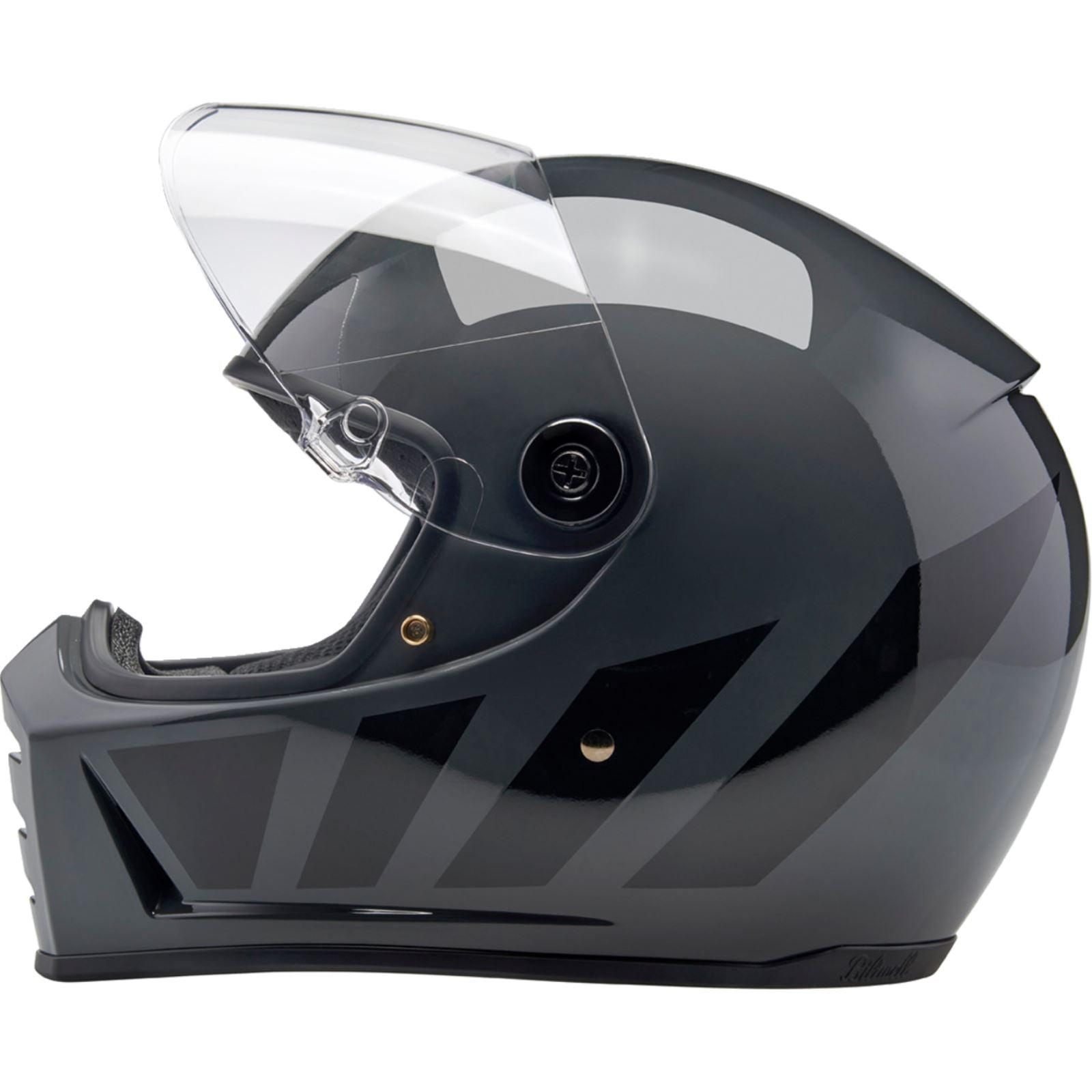 Biltwell Inc. Lane Splitter Helmet - Storm Gray Inertia_1369069