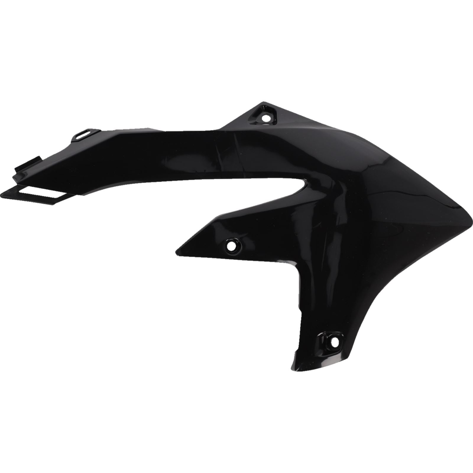 Cycra Replica Radiator Shrouds - Black for Yamaha [MPN: 1CYC-1787-12]_1373879