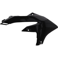 Cycra Replica Radiator Shrouds - Black for Yamaha [MPN: 1CYC-1787-12]_1373879