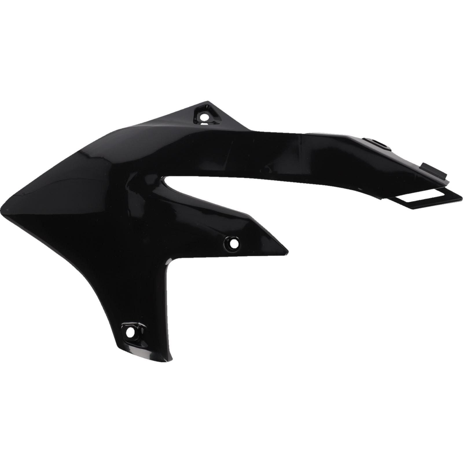 Cycra Replica Radiator Shrouds - Black for Yamaha [MPN: 1CYC-1787-12]_1373873