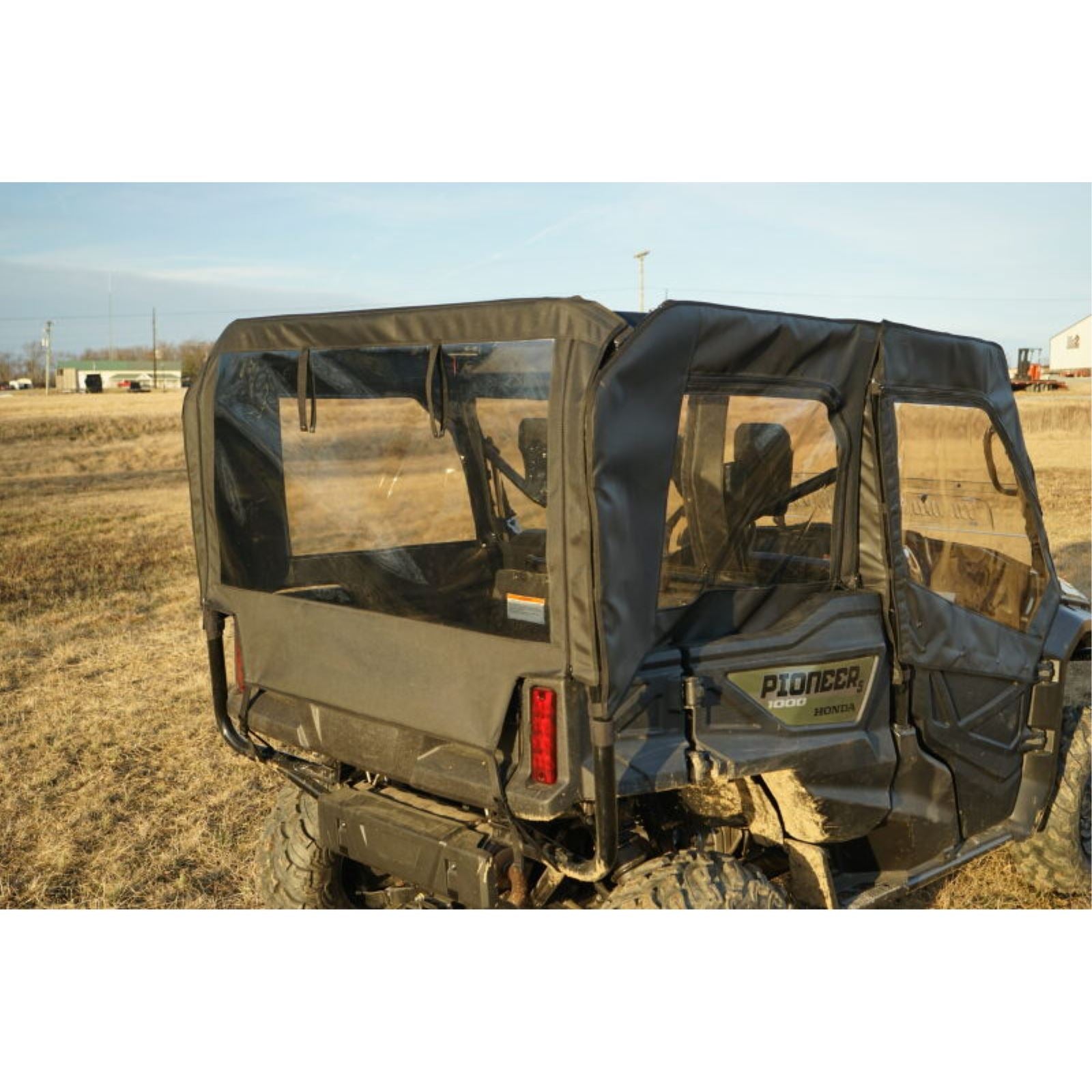 Seizmik Soft Doors - Middle and Rear Windows with Zipper for Honda Pioneer 51-20983_1779834