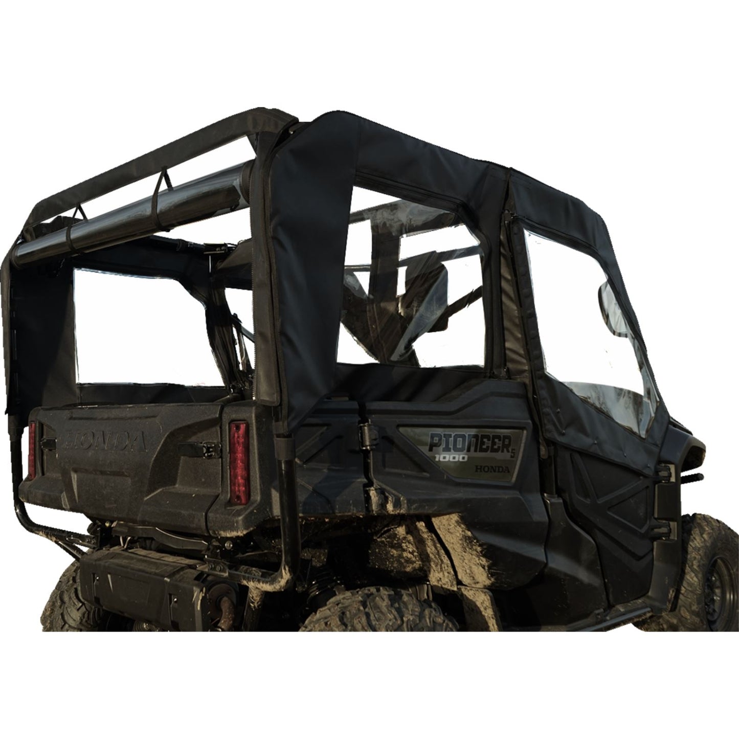 Seizmik Soft Doors - Middle and Rear Windows with Zipper for Honda Pioneer 51-20983_1377408