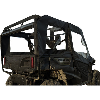 Seizmik Soft Doors - Middle and Rear Windows with Zipper for Honda Pioneer 51-20983_1377408