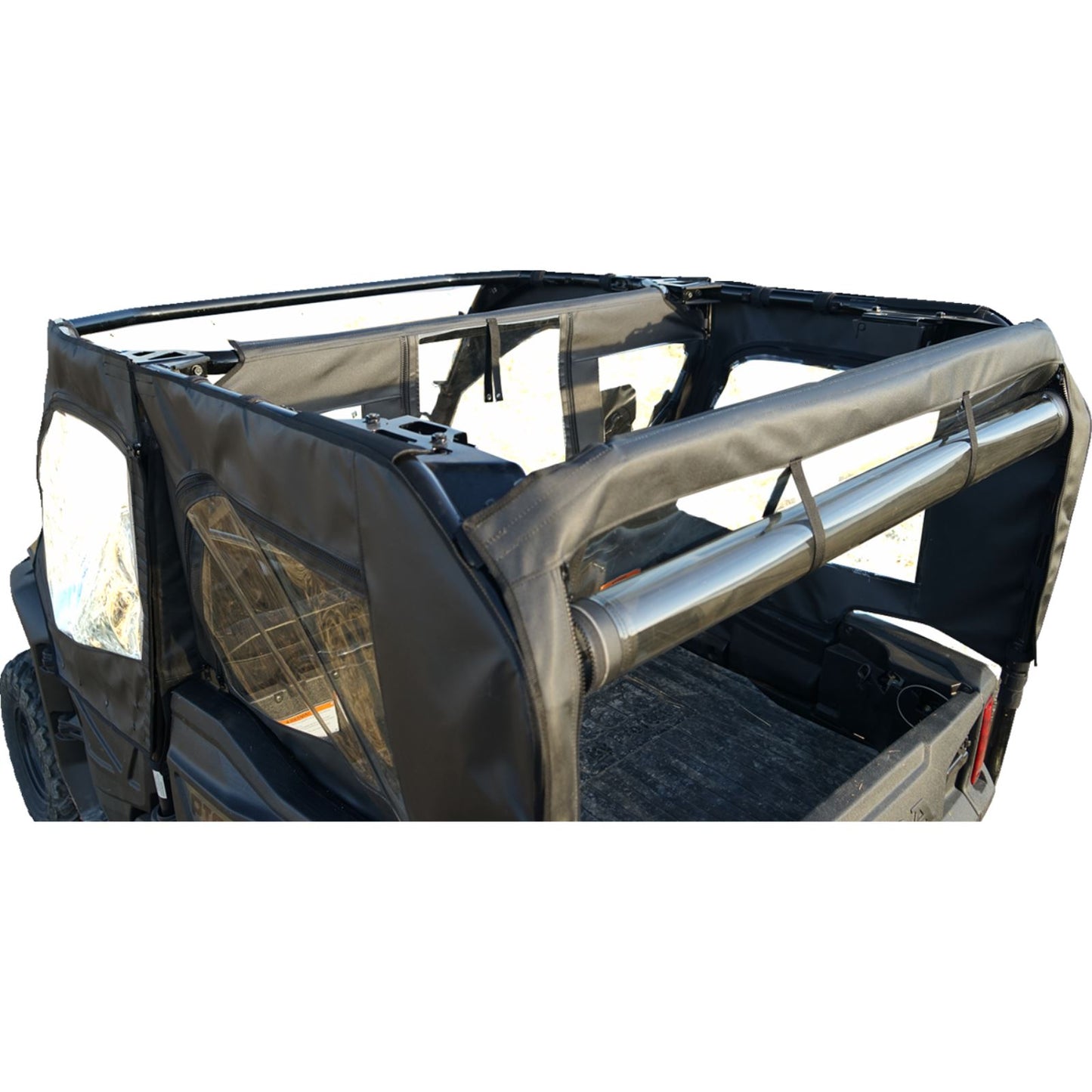 Seizmik Soft Doors - Middle and Rear Windows with Zipper for Honda Pioneer 51-20983_1377410