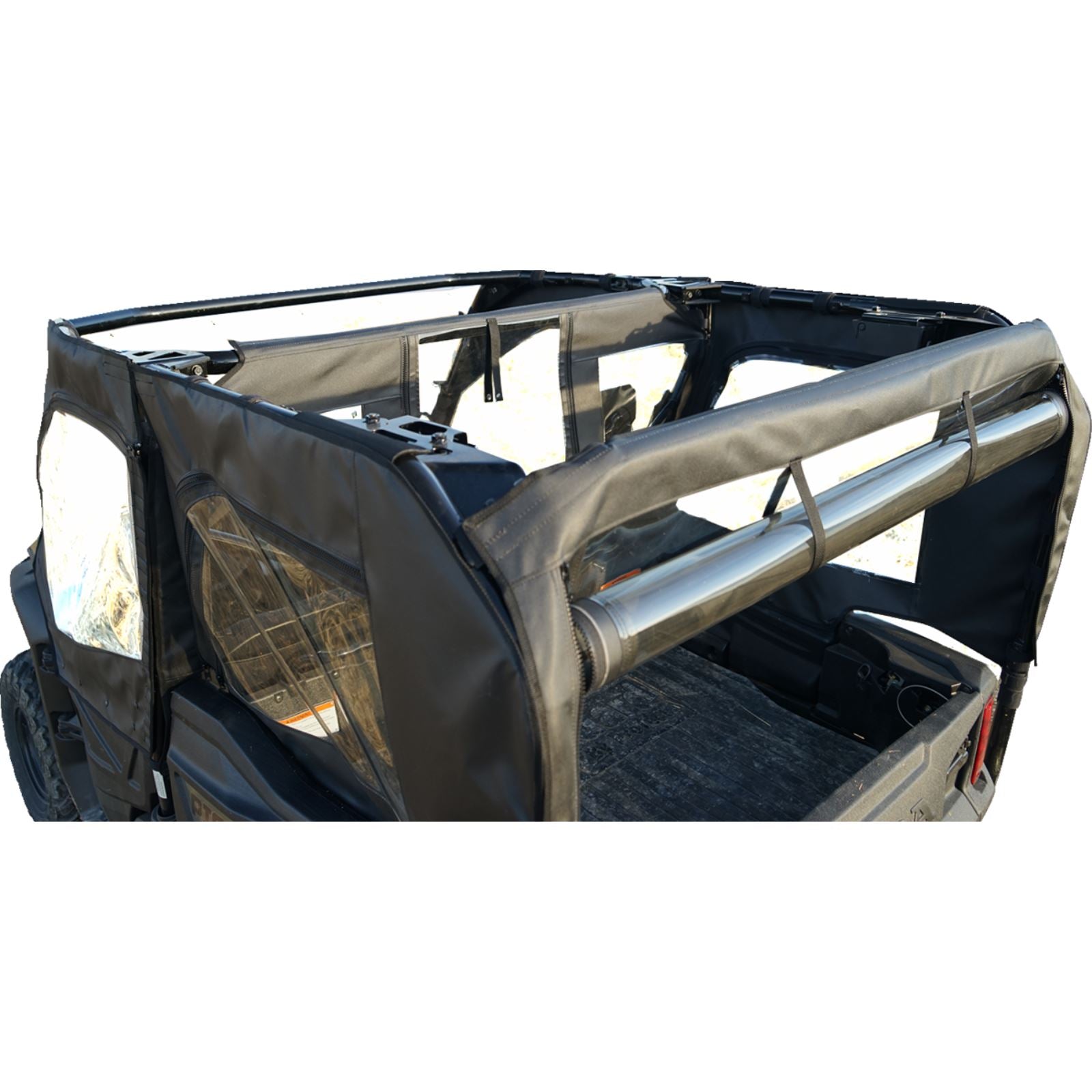 Seizmik Soft Doors - Middle and Rear Windows with Zipper for Honda Pioneer 51-20983_1377410