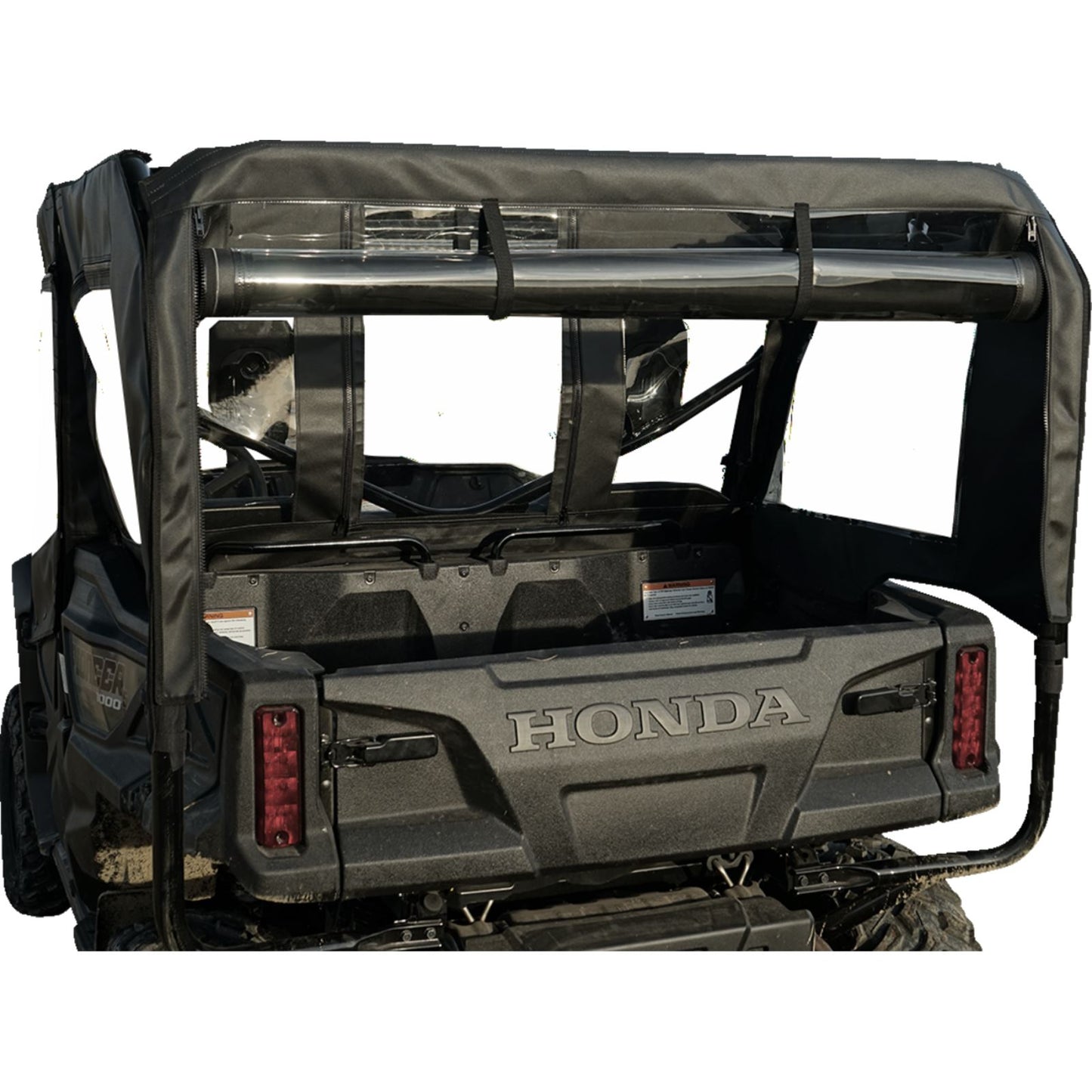 Seizmik Soft Doors - Middle and Rear Windows with Zipper for Honda Pioneer 51-20983_1377412