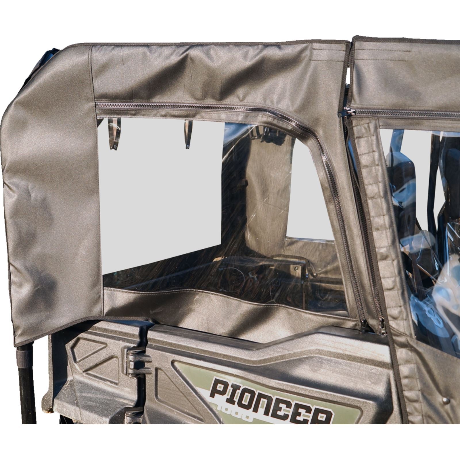Seizmik Soft Doors - Middle and Rear Windows with Zipper for Honda Pioneer 51-20983_1377413