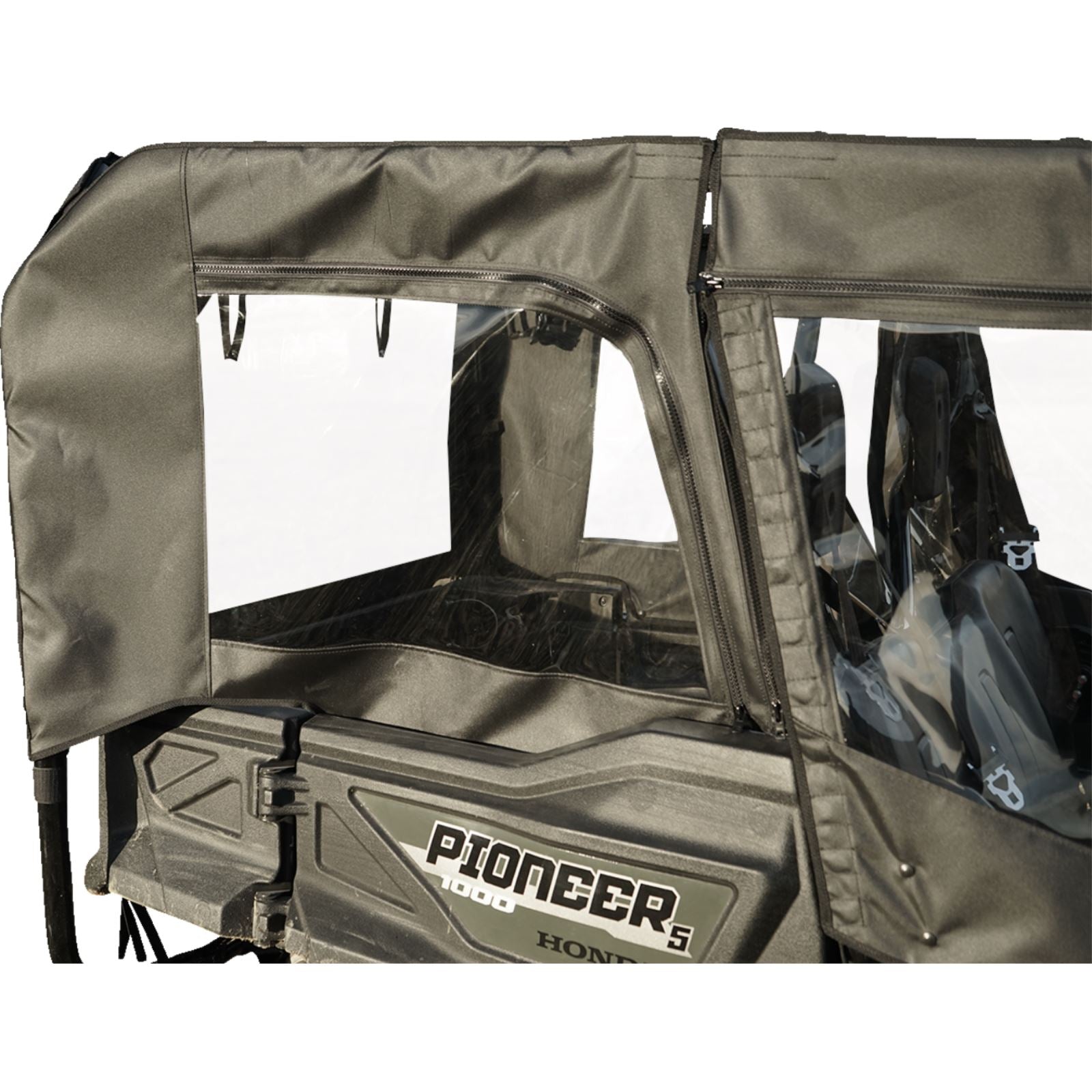 Seizmik Soft Doors - Middle and Rear Windows with Zipper for Honda Pioneer 51-20983_1377416
