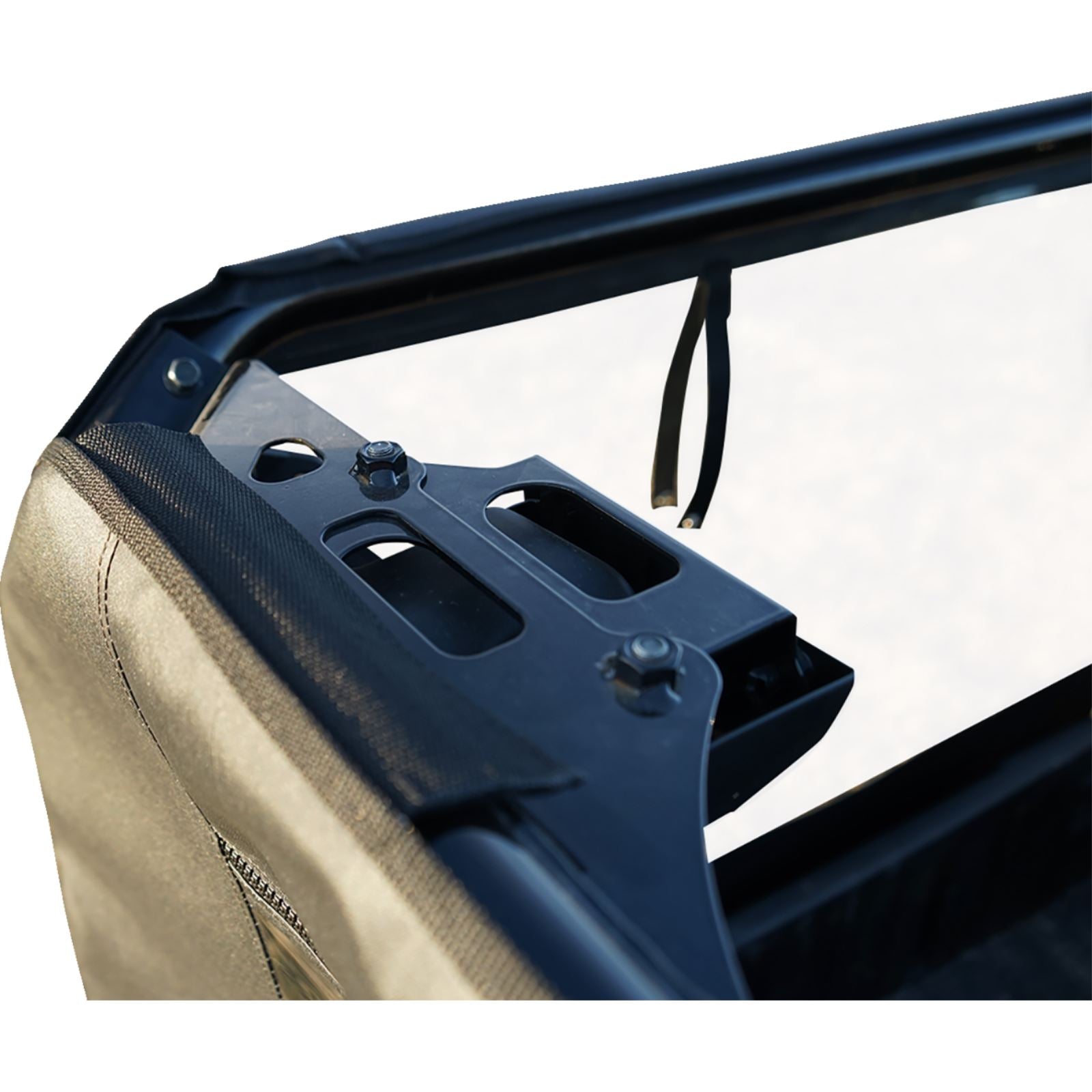 Seizmik Soft Doors - Middle and Rear Windows with Zipper for Honda Pioneer 51-20983_1377417