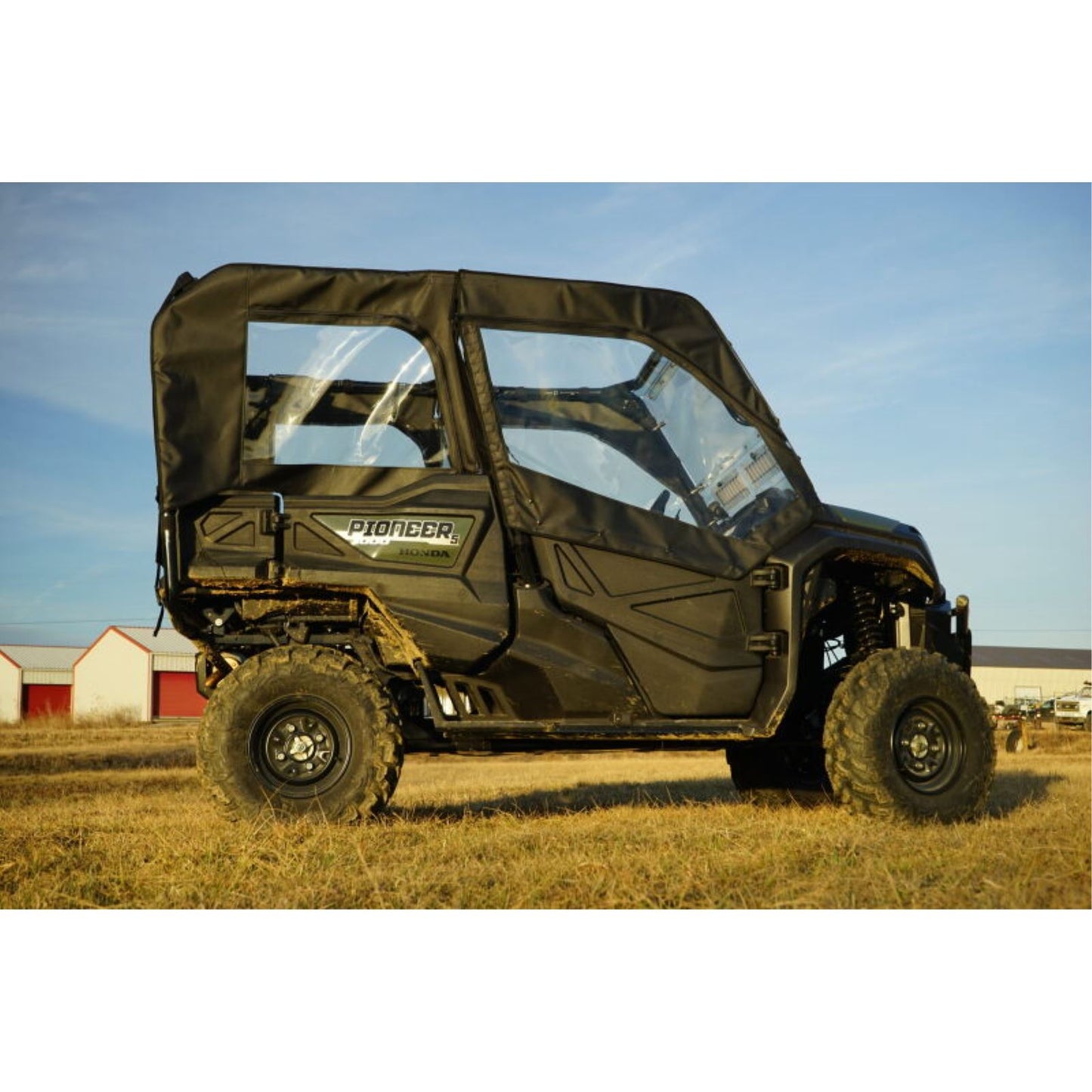 Seizmik Soft Doors - Middle and Rear Windows with Zipper for Honda Pioneer 51-20983_1780120