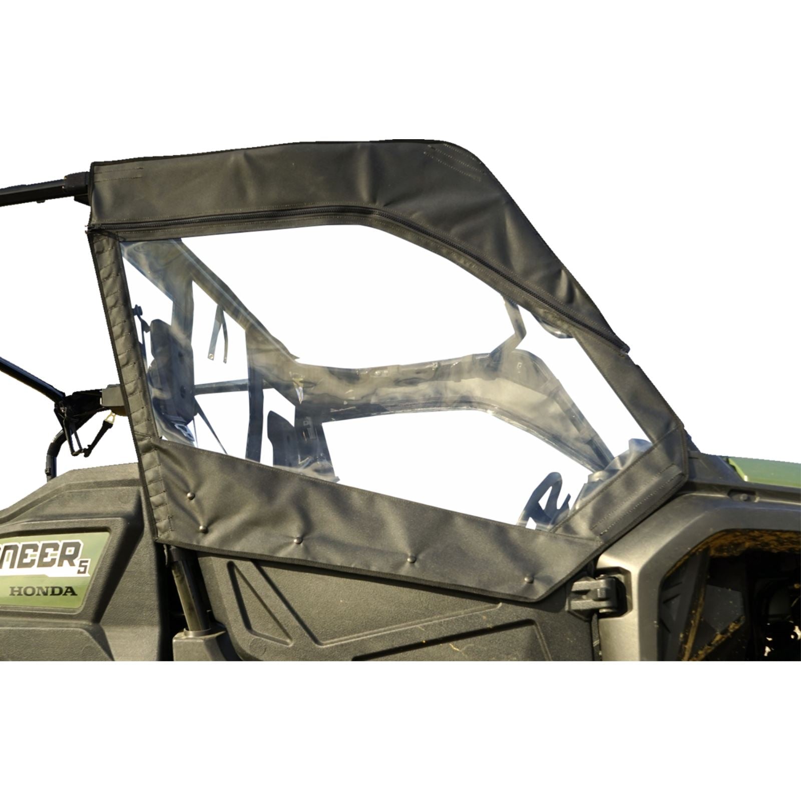 Seizmik Soft Doors - Middle and Rear Windows with Zipper for Honda Pioneer 51-20983_1377472