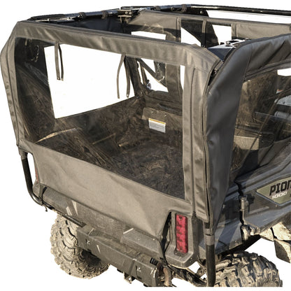 Seizmik Soft Doors - Middle and Rear Windows with Zipper for Honda Pioneer 51-20983_1377400