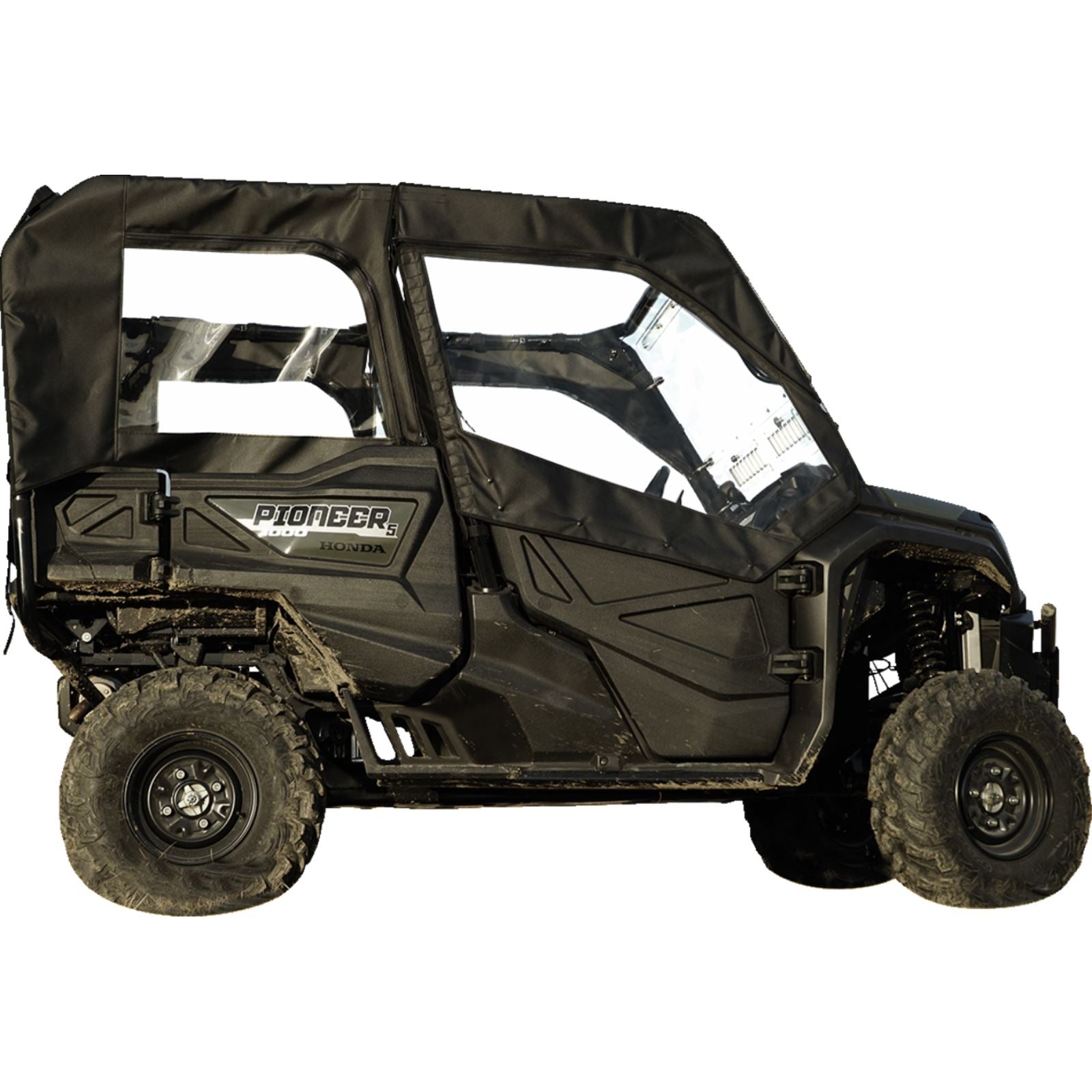 Seizmik Soft Doors - Middle and Rear Windows with Zipper for Honda Pioneer 51-20983_1377403