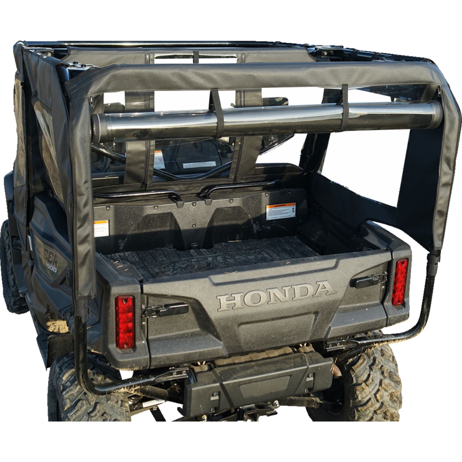 Seizmik Soft Doors - Middle and Rear Windows with Zipper for Honda Pioneer 51-20983_1377404