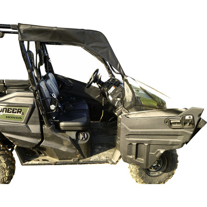 Seizmik Soft Doors - Middle and Rear Windows with Zipper for Honda Pioneer 51-20983_1377405