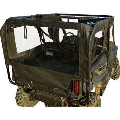 Seizmik Soft Doors - Middle and Rear Windows with Zipper for Honda Pioneer 51-20983_1377407