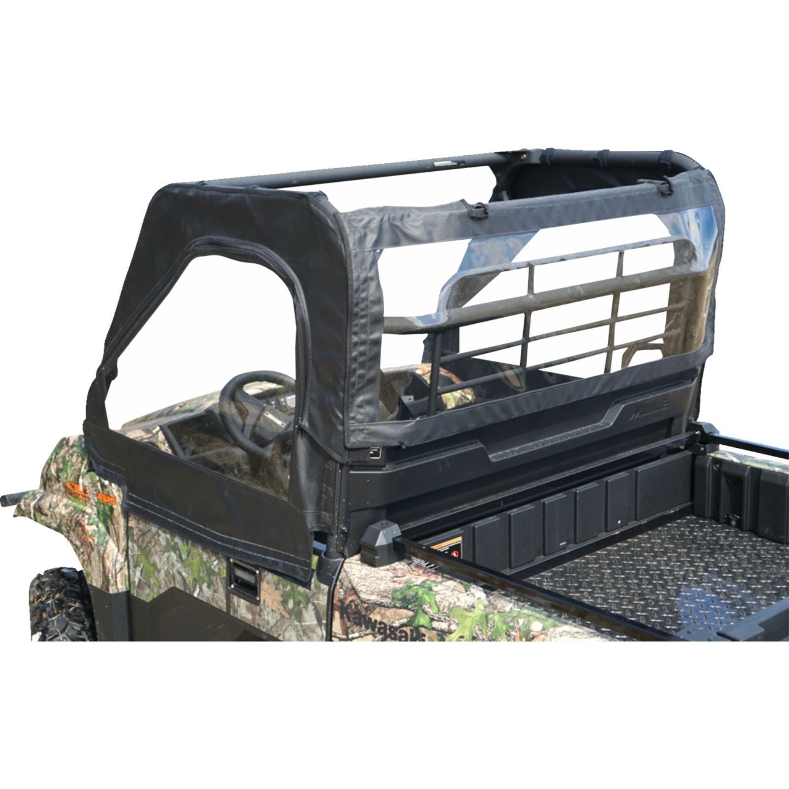 Seizmik Soft Doors and Rear Windshield with Zipper for Kawasaki Mule Pro-MX 51-20988_1377486