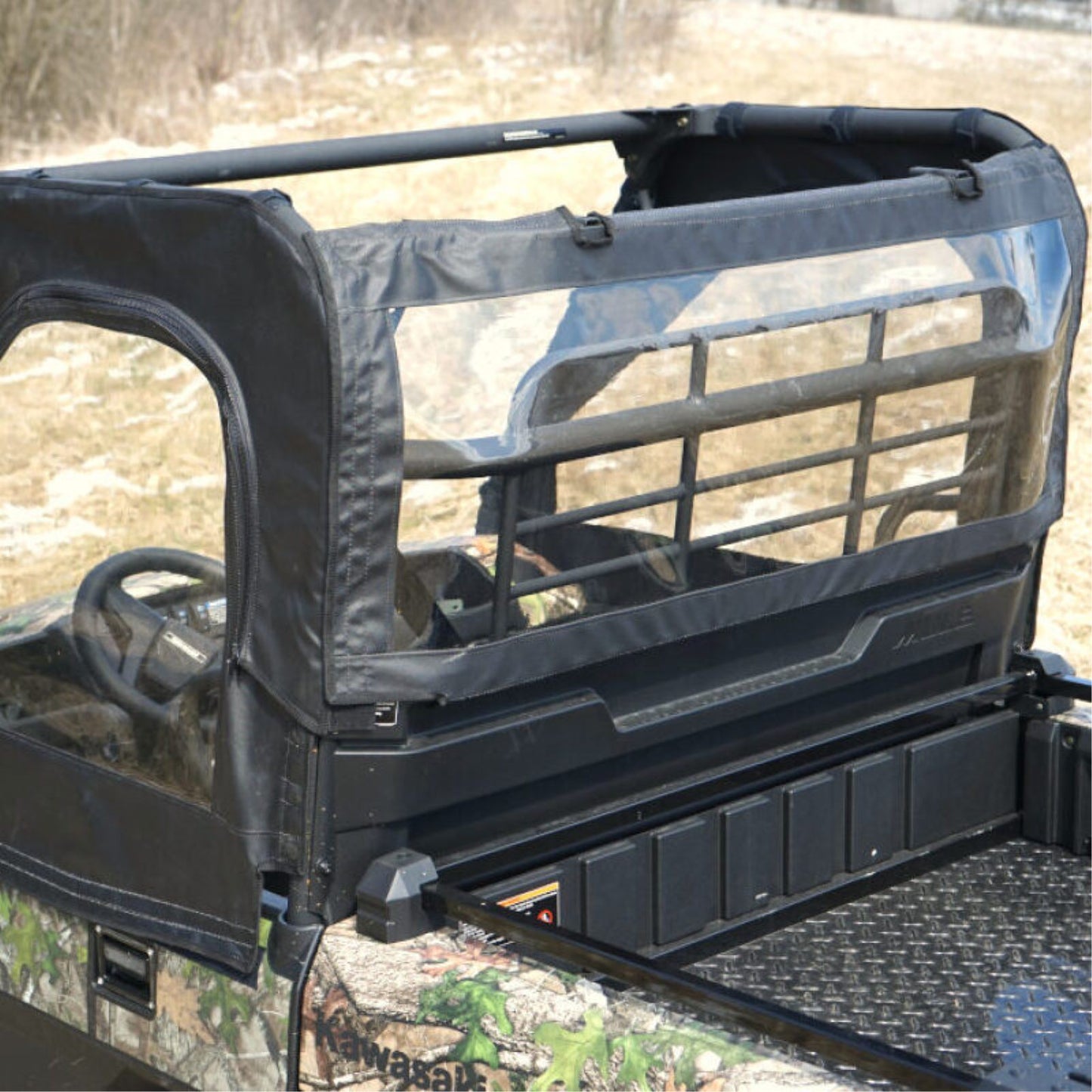 Seizmik Soft Doors and Rear Windshield with Zipper for Kawasaki Mule Pro-MX 51-20988_1780259