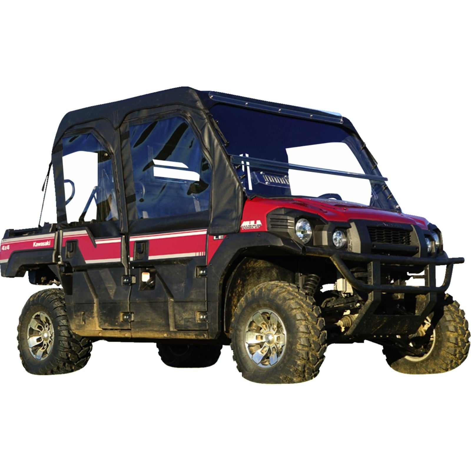 Seizmik Soft Upper Doors with Zipper for Kawasaki Mule Pro FXT 51-20989_1377488