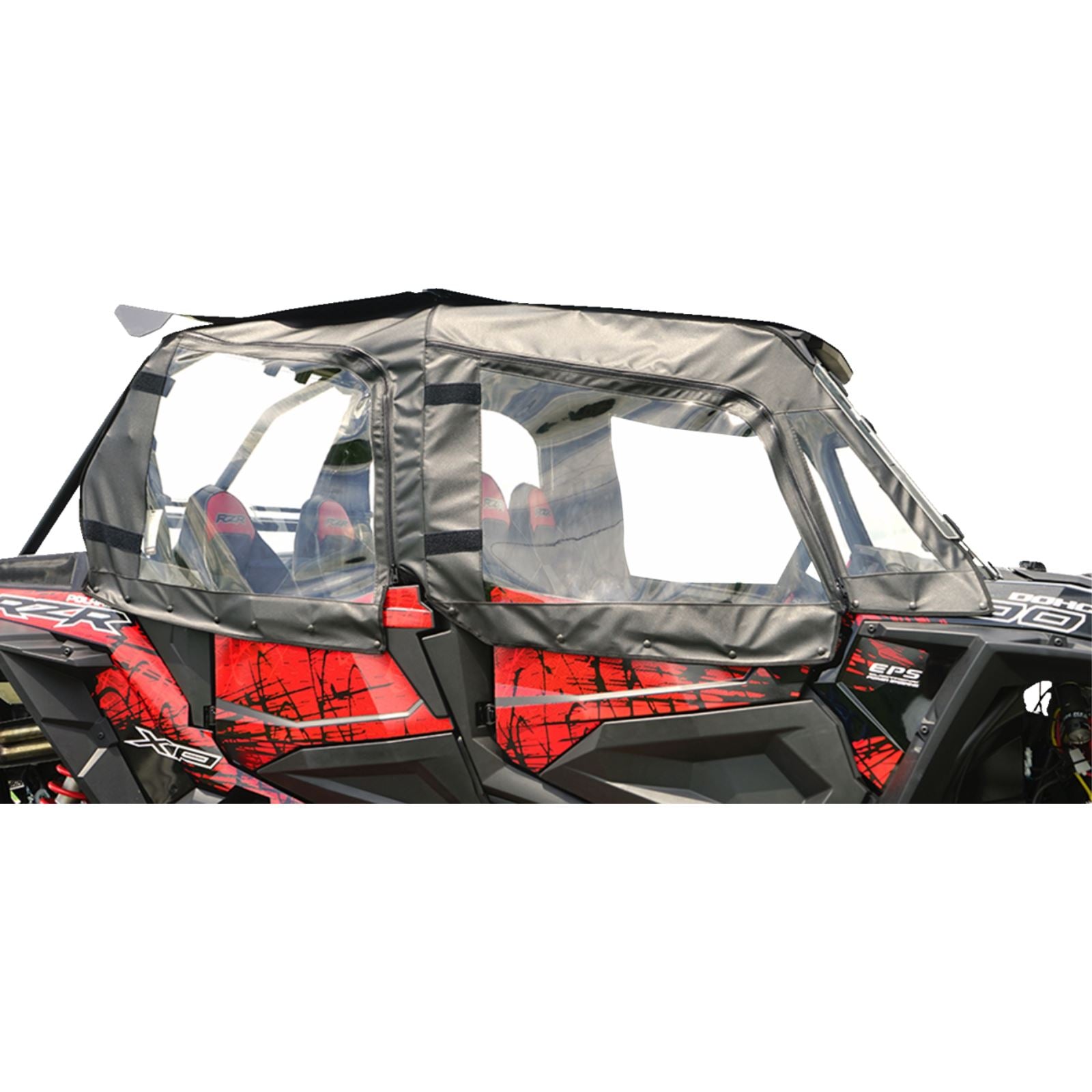 Seizmik Soft Upper Doors - Rear Window and Roof with Zipper for Polaris RZR/ XP 51-20990_1377495