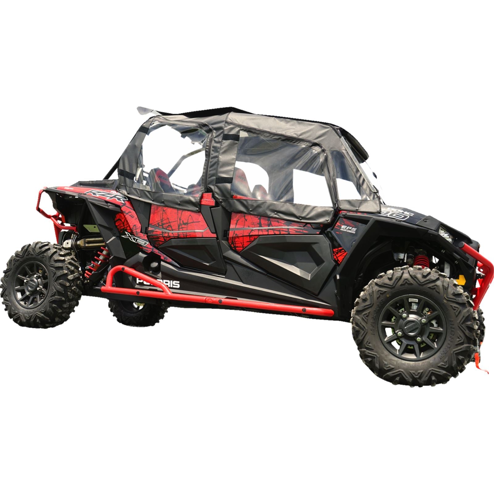 Seizmik Soft Upper Doors - Rear Window and Roof with Zipper for Polaris RZR/ XP 51-20990_1377474