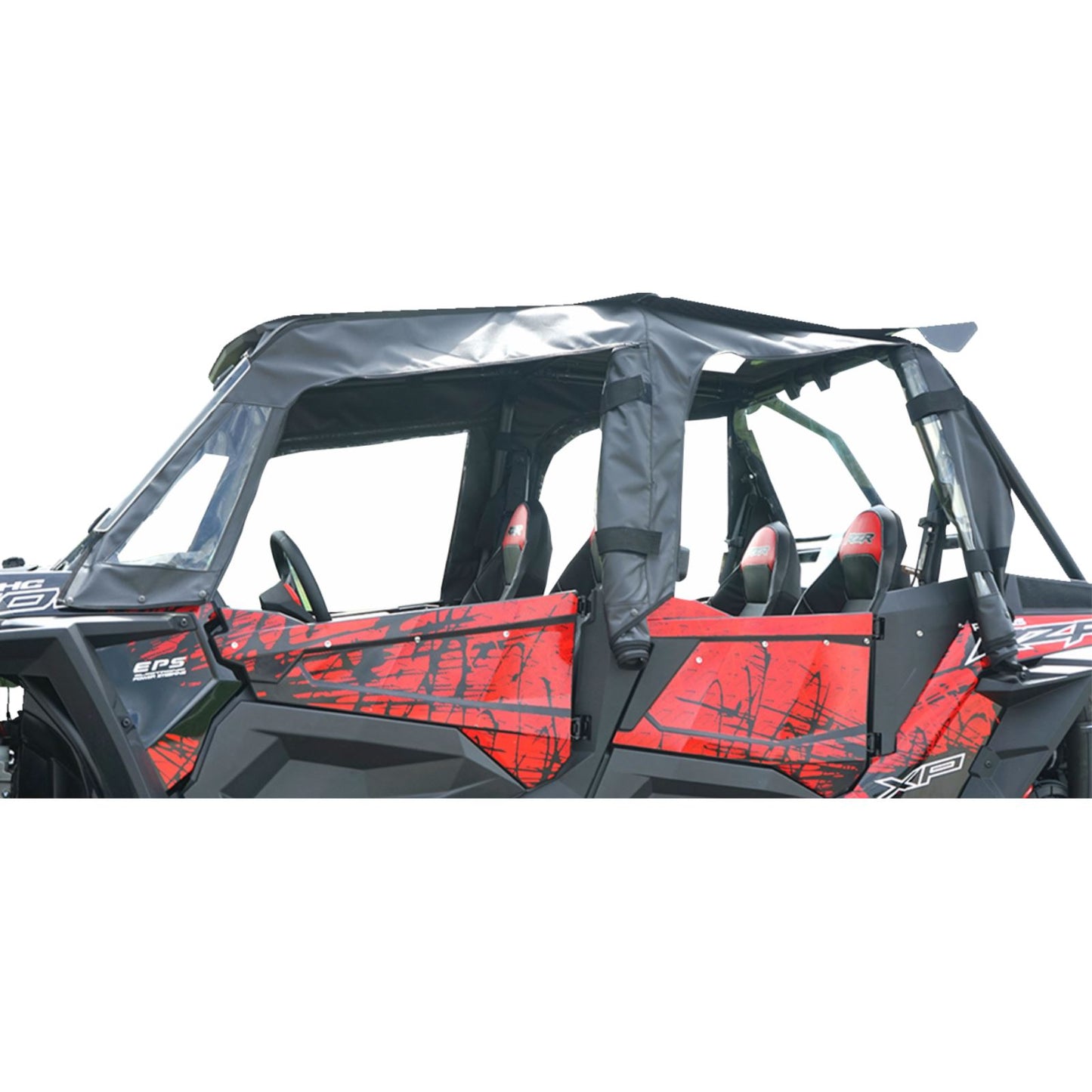 Seizmik Soft Upper Doors - Rear Window and Roof with Zipper for Polaris RZR/ XP 51-20990_1377496