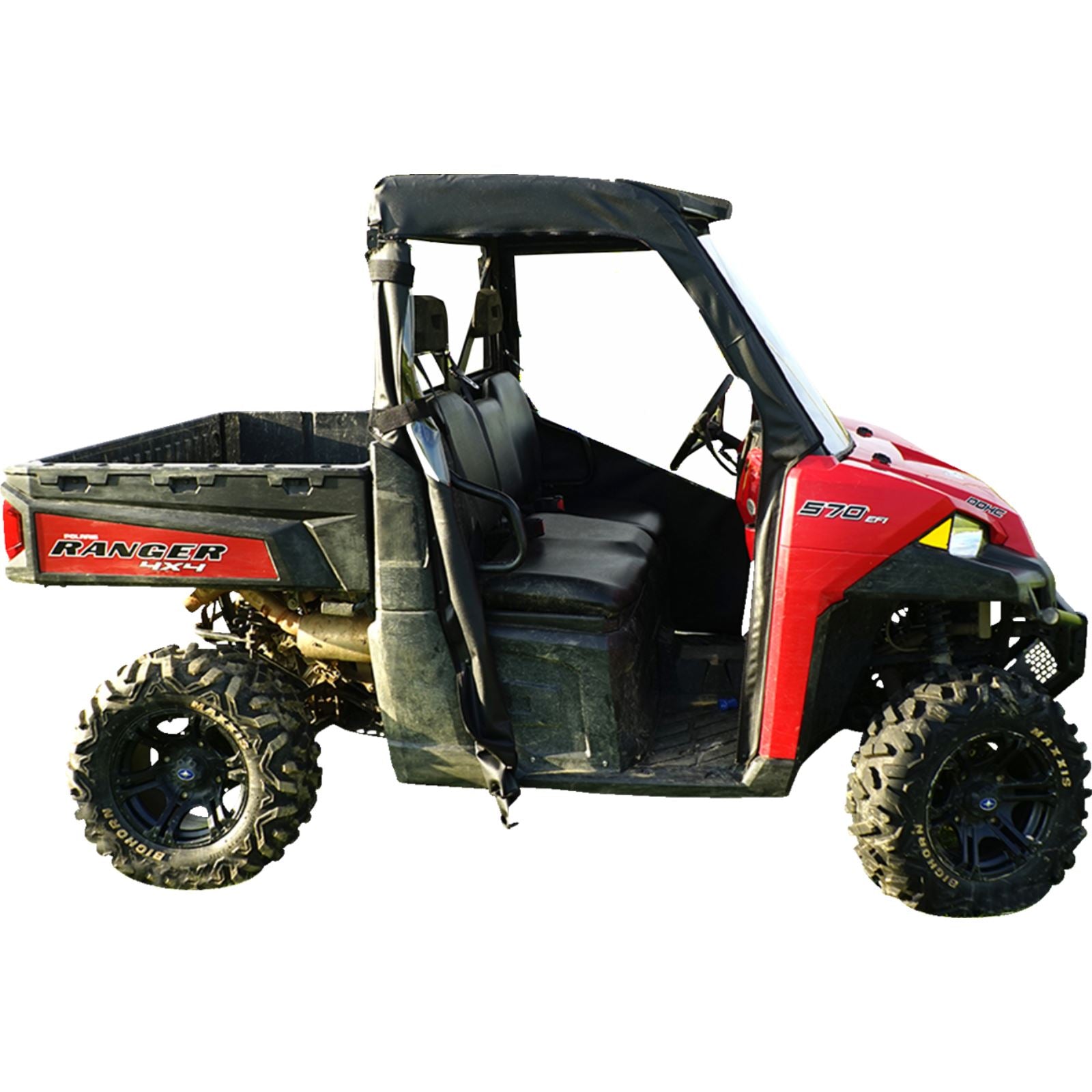 Seizmik Soft Doors and Rear Window with Zipper for Polaris Ranger  51-20992_1377456