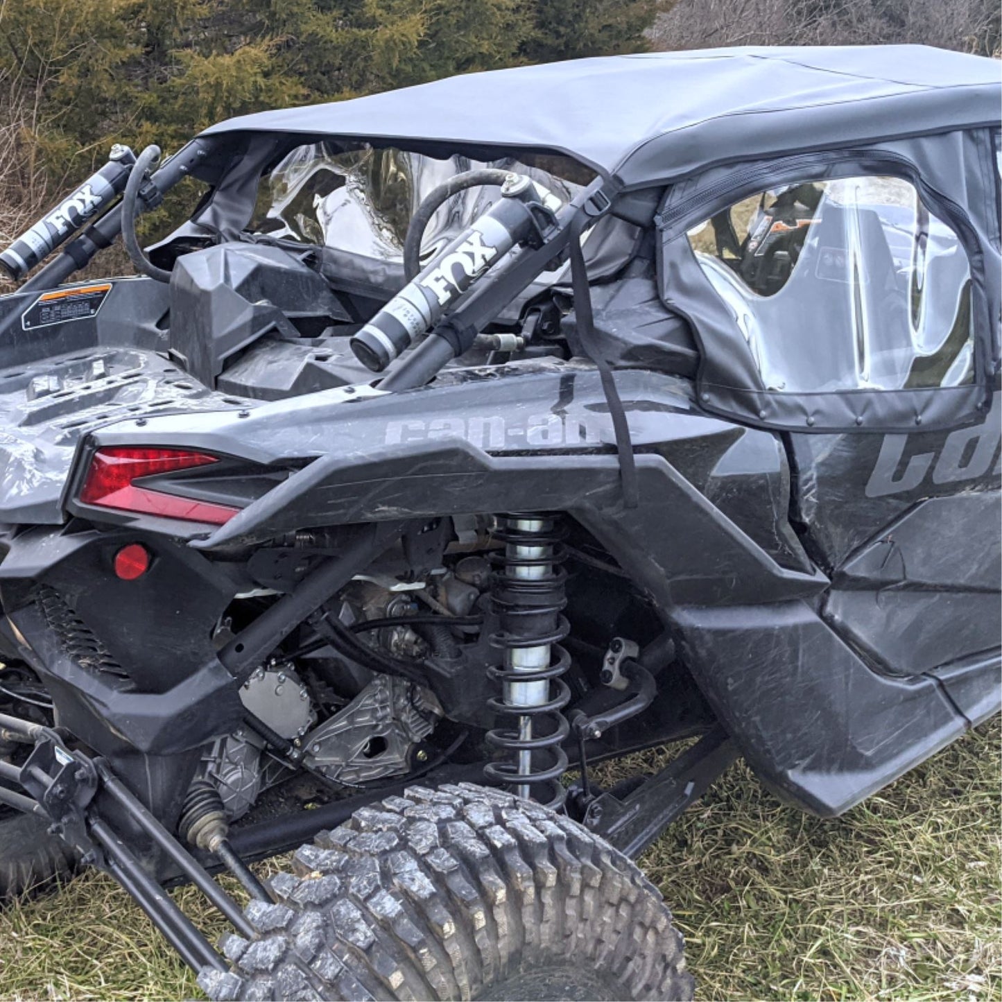 Seizmik Soft Upper Doors with Zipper for Can-Am Maverick X3 51-20993_1780019