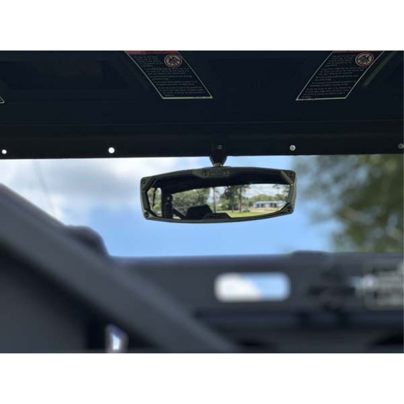 Seizmik Mirror - Halo - Rear View - Rectangle - Black 56-18033_1780097