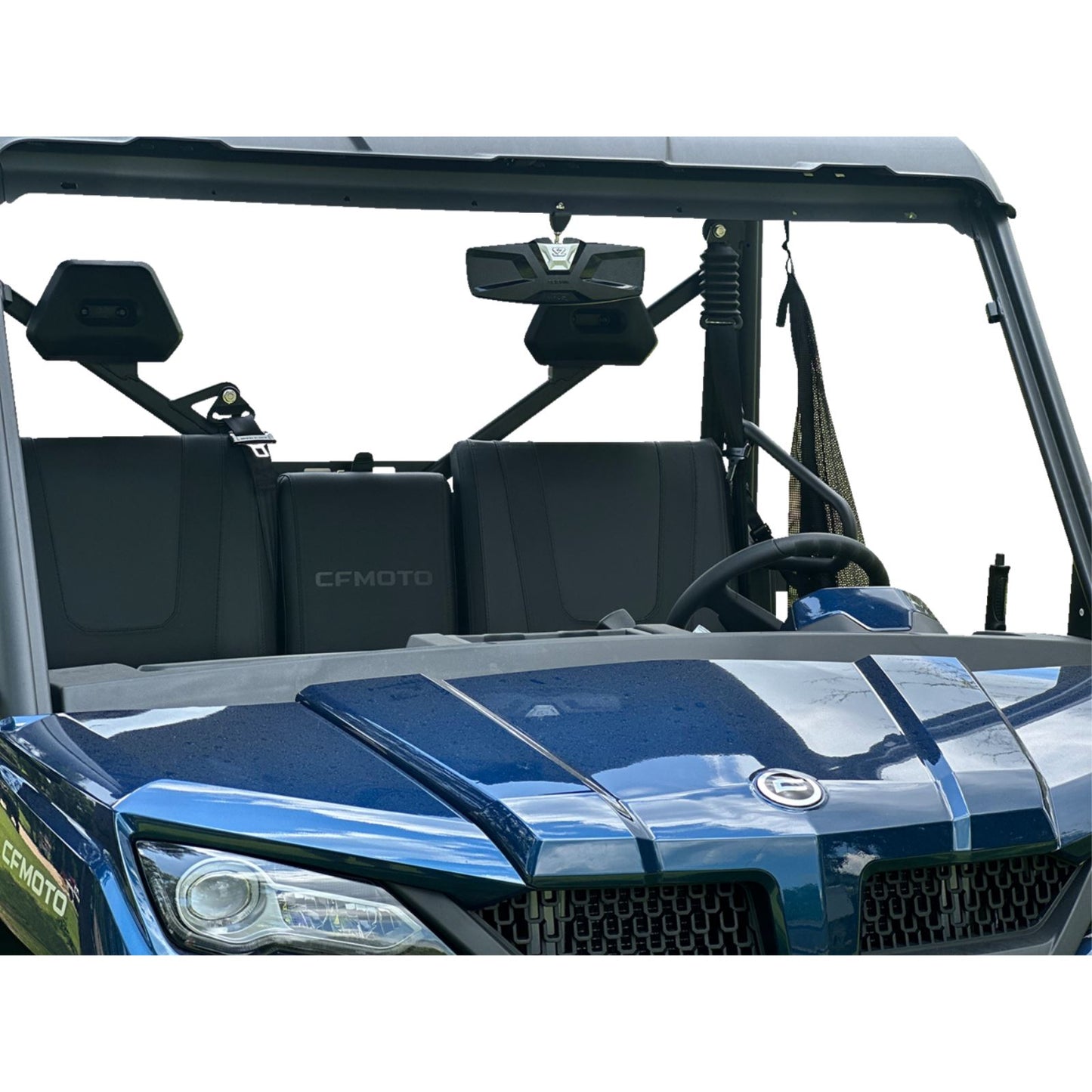 Seizmik Mirror - Halo - Rear View - Rectangle - Black 56-18033_1379816