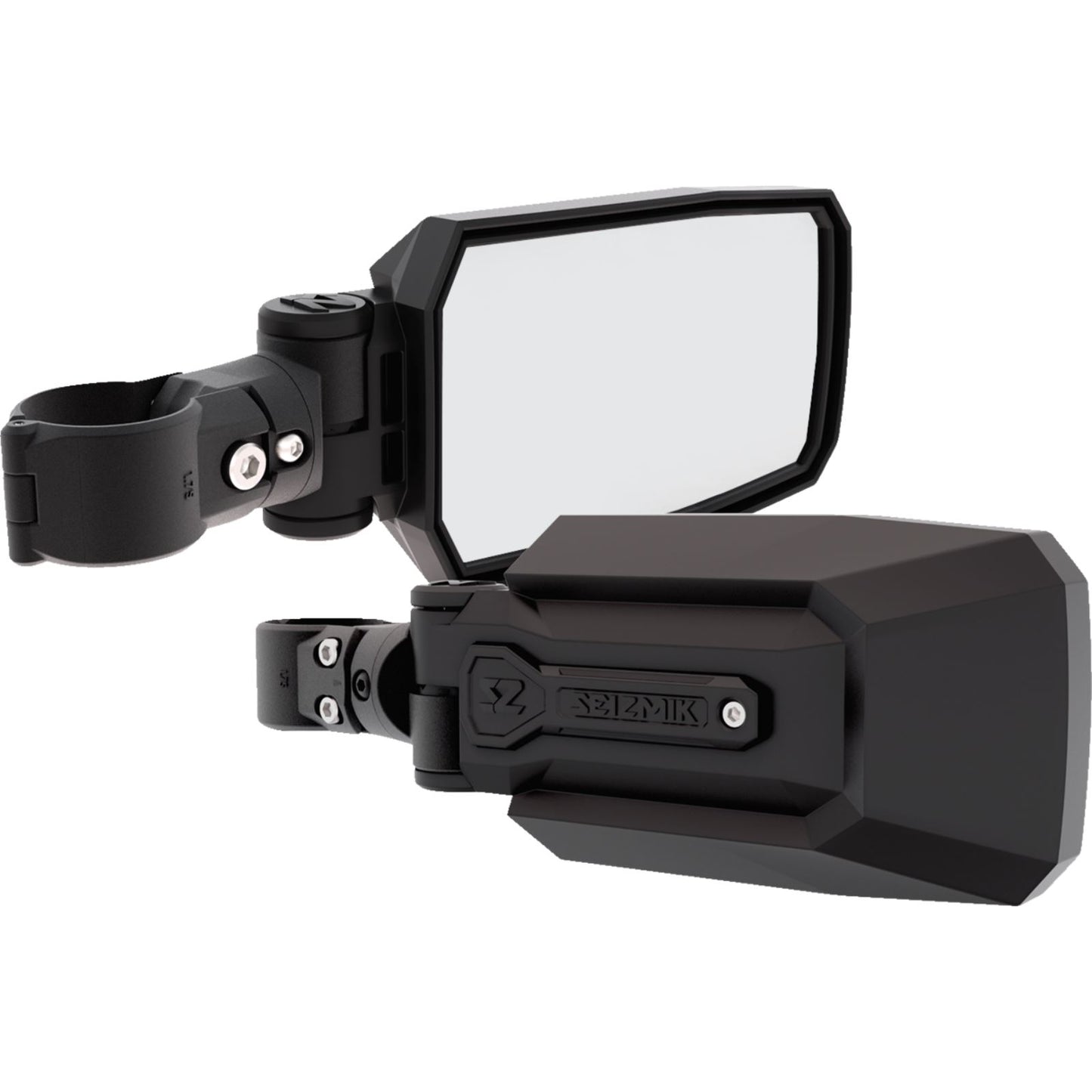 Seizmik Trailrider Side View Mirror - Rectangle - Black - 1.75" 56-90093KIT_1381205