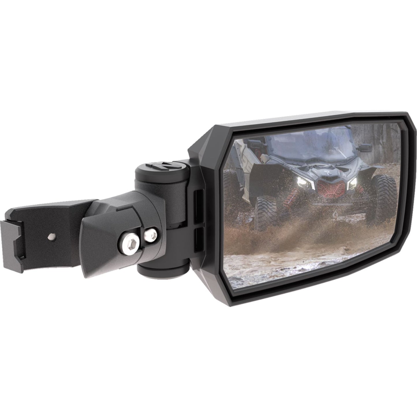 Seizmik Trailrider Side View Mirror - Rectangle - Black - Pro Fit 56-90095KIT_1381220