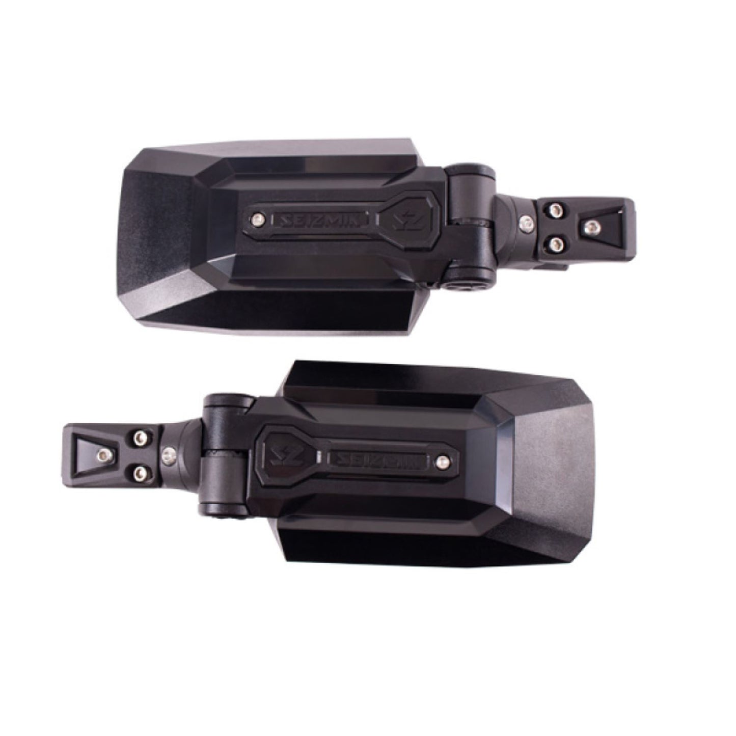 Seizmik Trailrider Side View Mirror - Rectangle - Black - Pro Fit 56-90095KIT_1779858