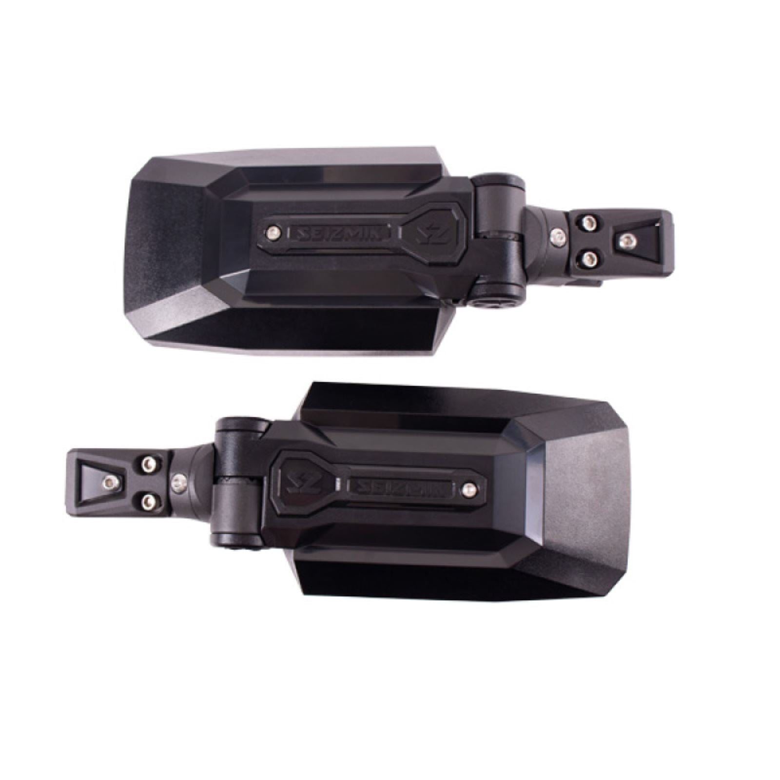 Seizmik Trailrider Side View Mirror - Rectangle - Black - Pro Fit 56-90095KIT_1779858