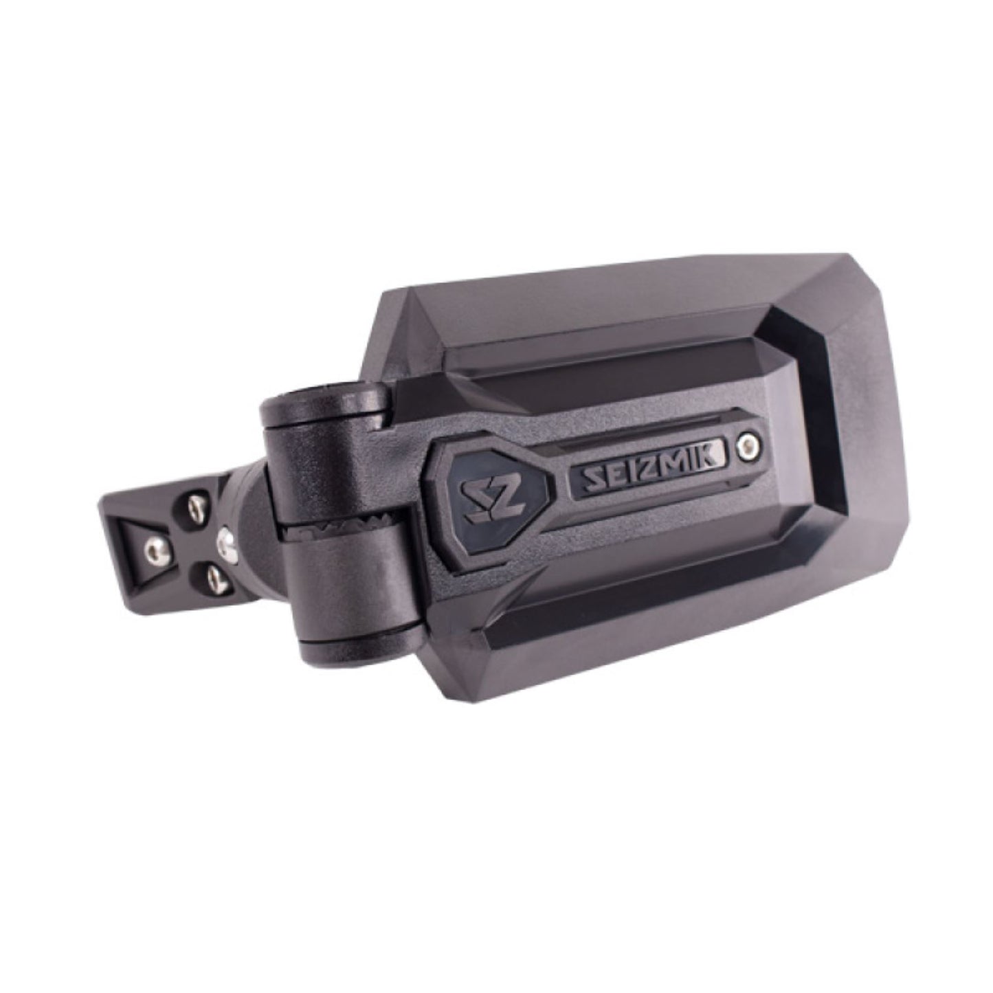 Seizmik Trailrider Side View Mirror - Rectangle - Black - Pro Fit 56-90095KIT_1779967