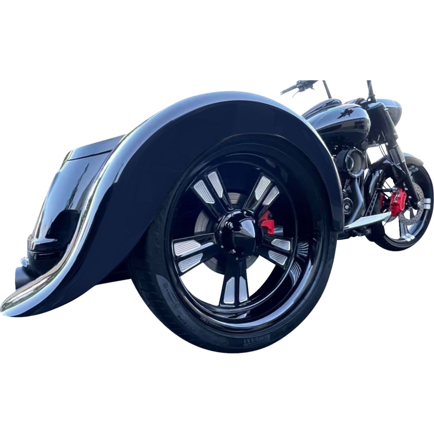 Paul Yaffe's Bagger Nation Swoop Trike Fender - Left - Freewheeler® [MPN: PYO:BWTF-L-FR]_1369351