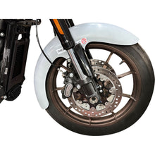 Paul Yaffe's Bagger Nation Thicky Front Fender - 19" Wheel - With Black Adaptor [MPN: THICKY-19-LR-18L-SL]_1369354