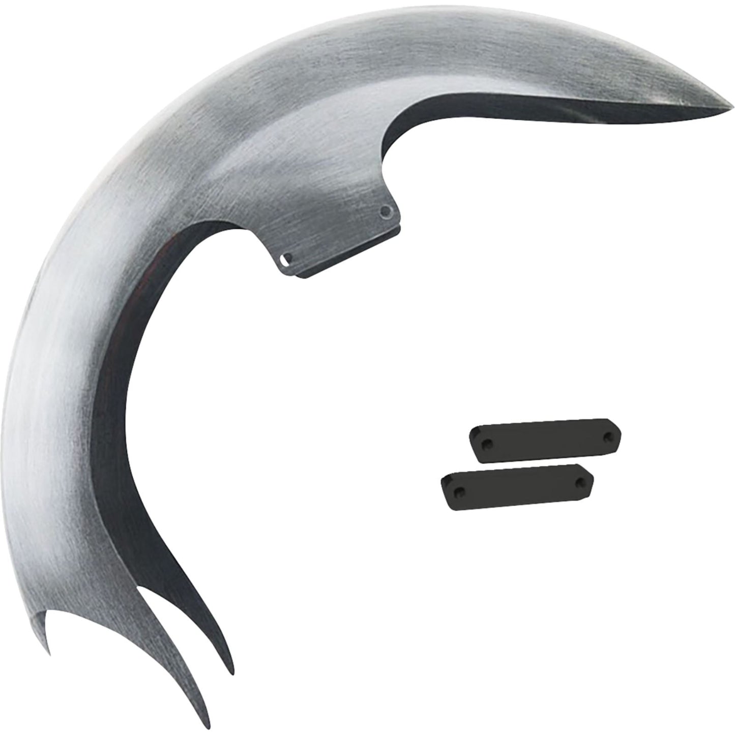 Paul Yaffe's Bagger Nation Talon Front Fender - 26" Wheel - Black Adapters - Touring Models [MPN: TALON26-14L-B]_1372189