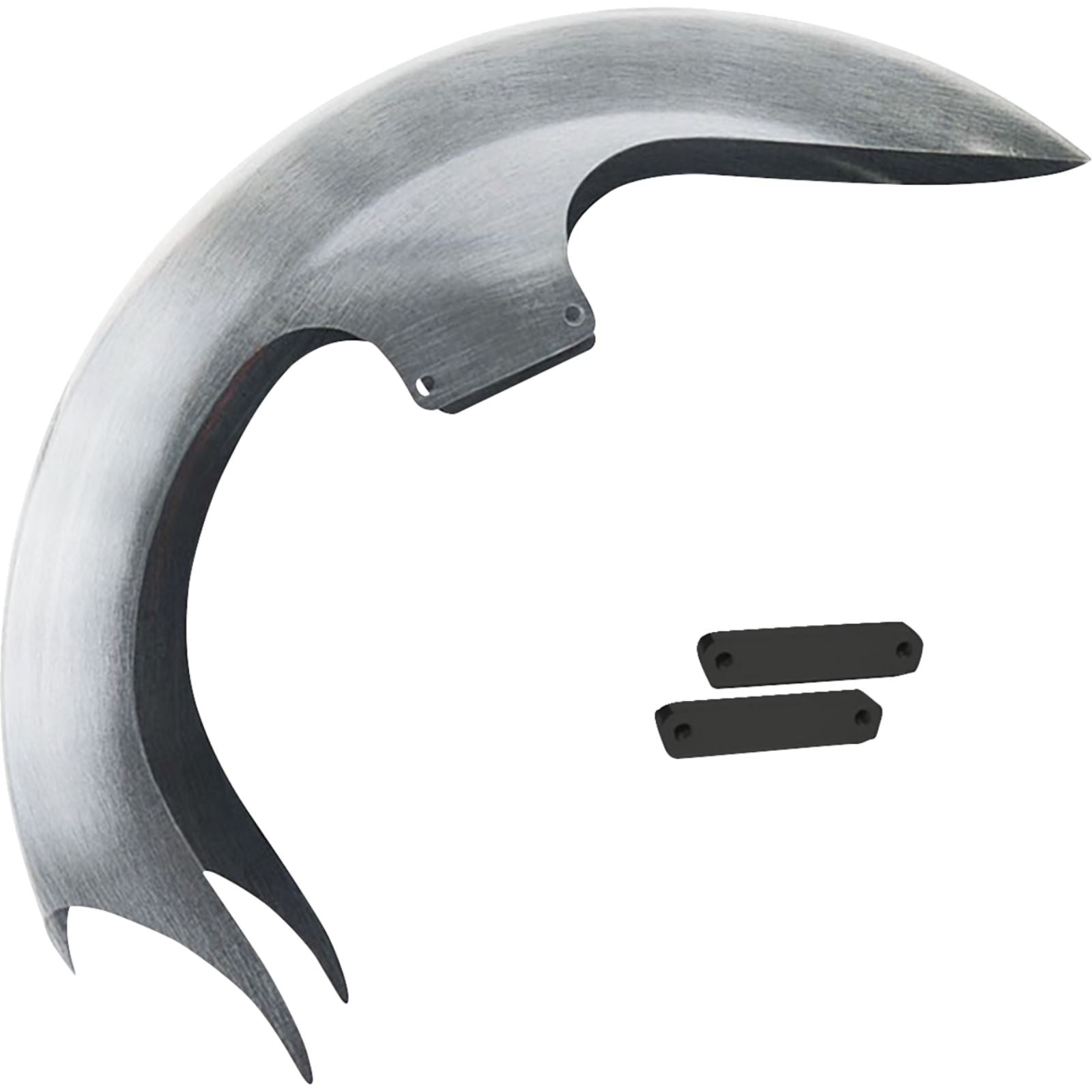 Paul Yaffe's Bagger Nation Talon Front Fender - 26" Wheel - Black Adapters - Touring Models [MPN: TALON26-14L-B]_1372189