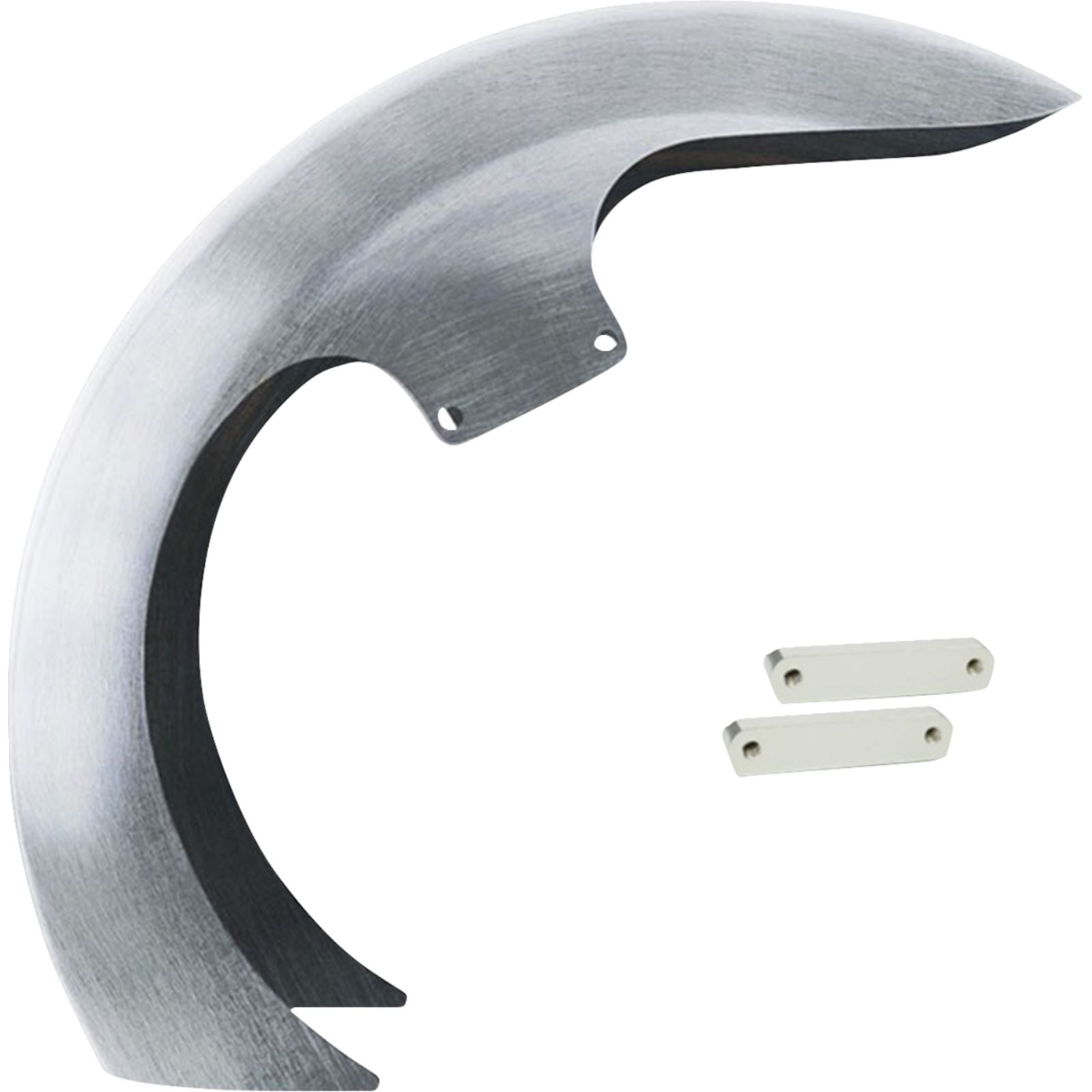Paul Yaffe's Bagger Nation DEI Front Fender - 26" Wheel - With Chrome Adapters [MPN: DEI26-14L-C]_1372153